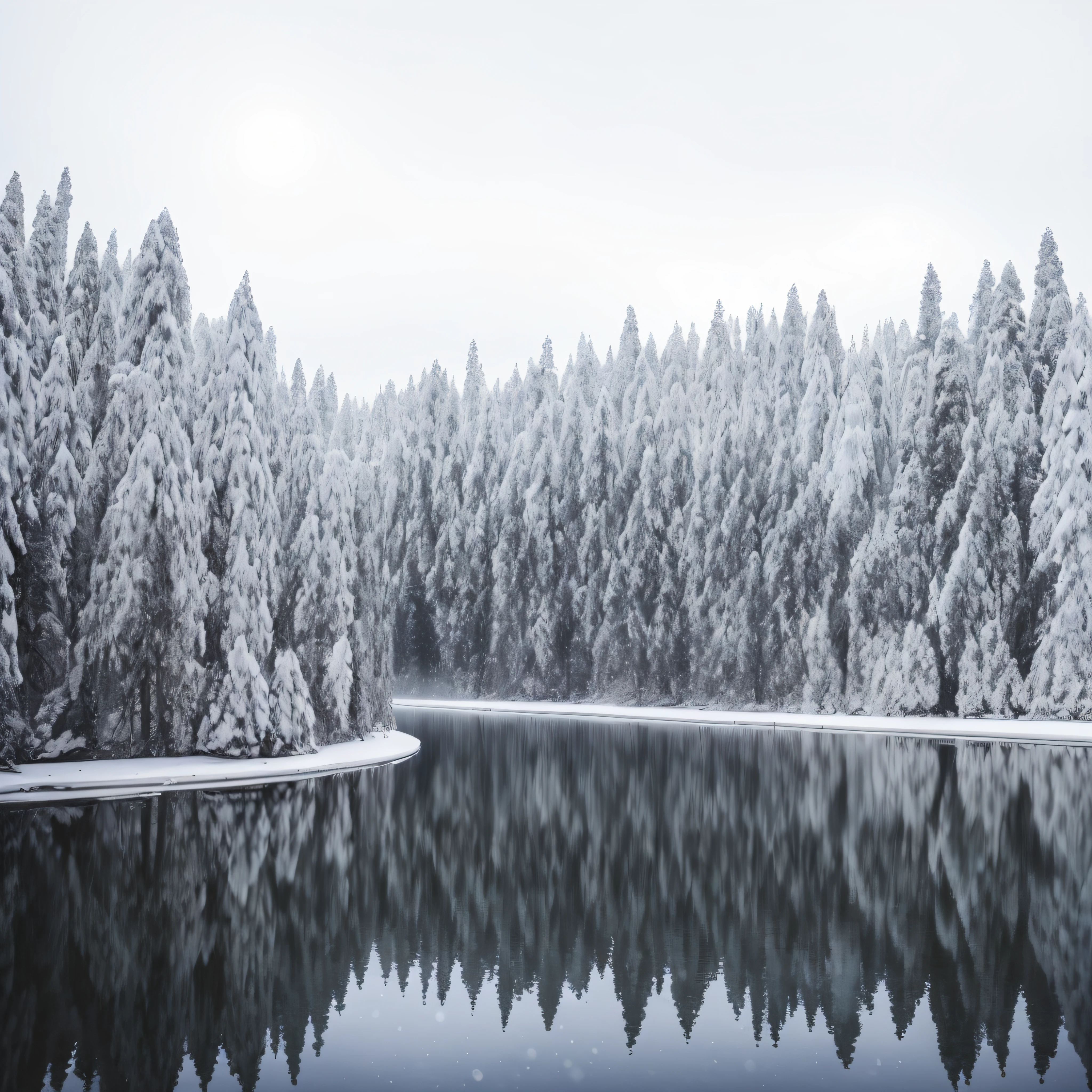 best qualtiy,Ultra-realistic1.4,超高分辨率,Snow-capped trees by the lake in the forest, winter lake setting, winter photograph, Frozen lake, ice snowy lake setting, Winter forest, Cold but beautiful, icy lake setting, snow forest, beautiful winter area, winter, In winter, Winter landscape, Snowy winter, in the winter, Snowy forest, Snow day in the forest, Natural snowmelt in spring and winter