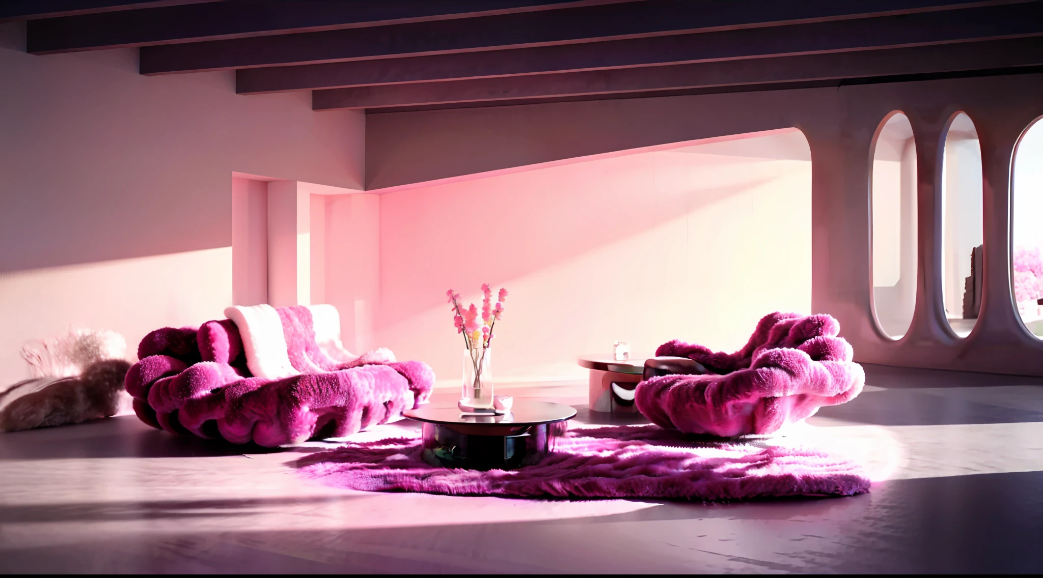 Masterpiece,Best quality,((Best quality)),((Masterpiece)),((Realistic)),Colorful,Living room,Modern minimalist Nordic style,Soft light,Pure picture,(Bright colors:1.2),symetrical composition