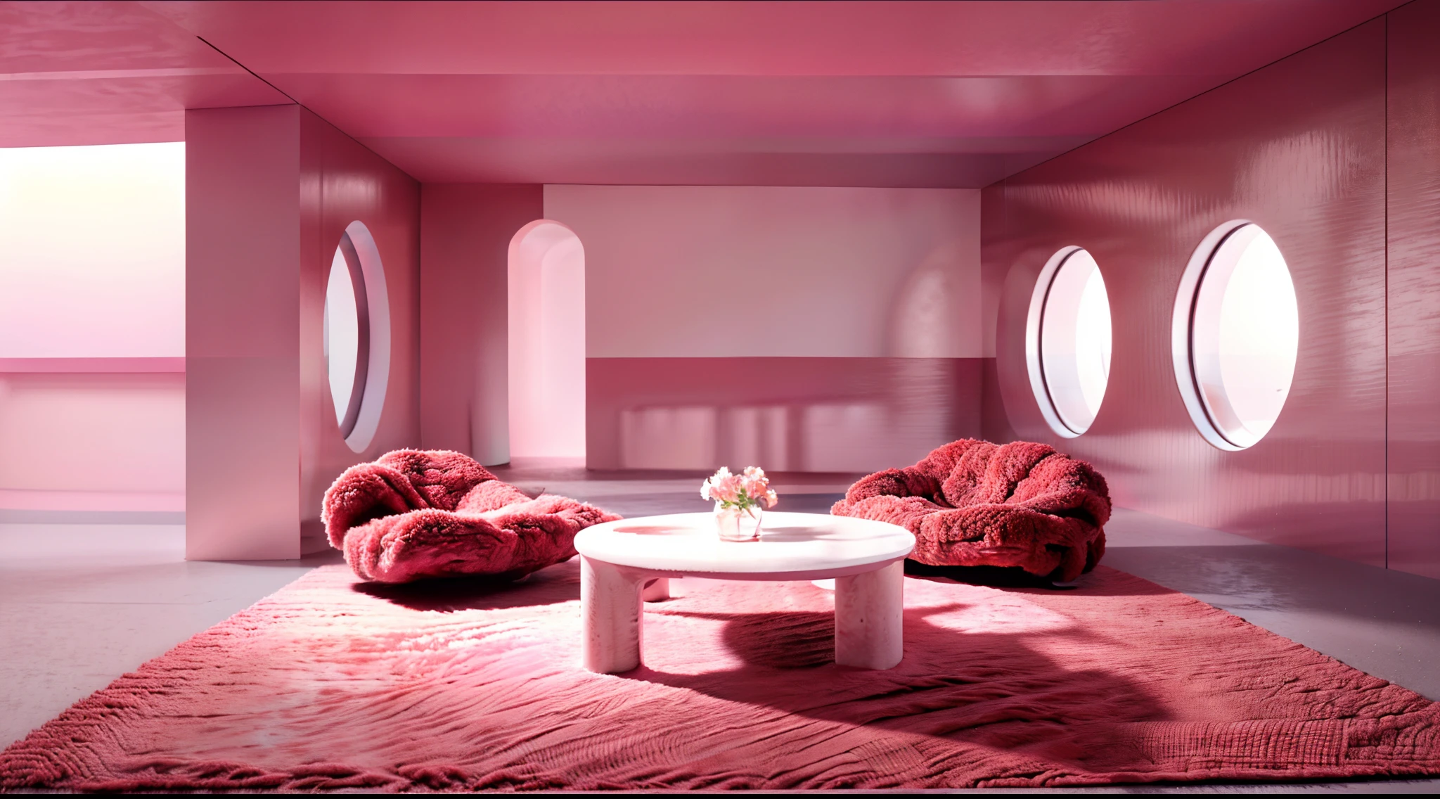 Masterpiece,Best quality,((Best quality)),((Masterpiece)),((Realistic)),Colorful,Living room,Modern minimalist Nordic style,Soft light,Pure picture,(Bright colors:1.2),symetrical composition