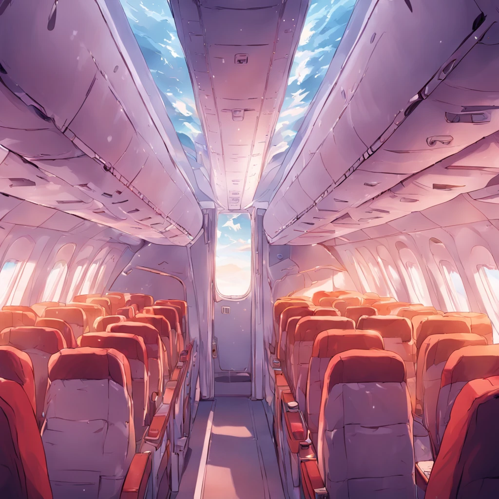Airplane cabin