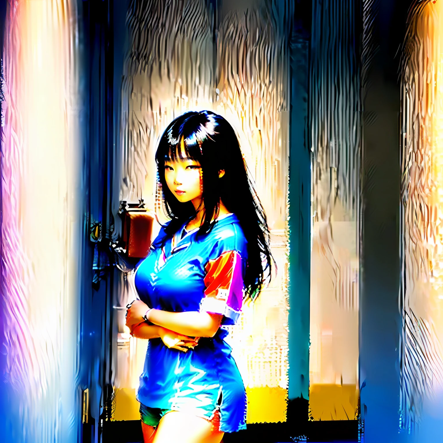 Beautiful Asian girl,(17 years old),3:7