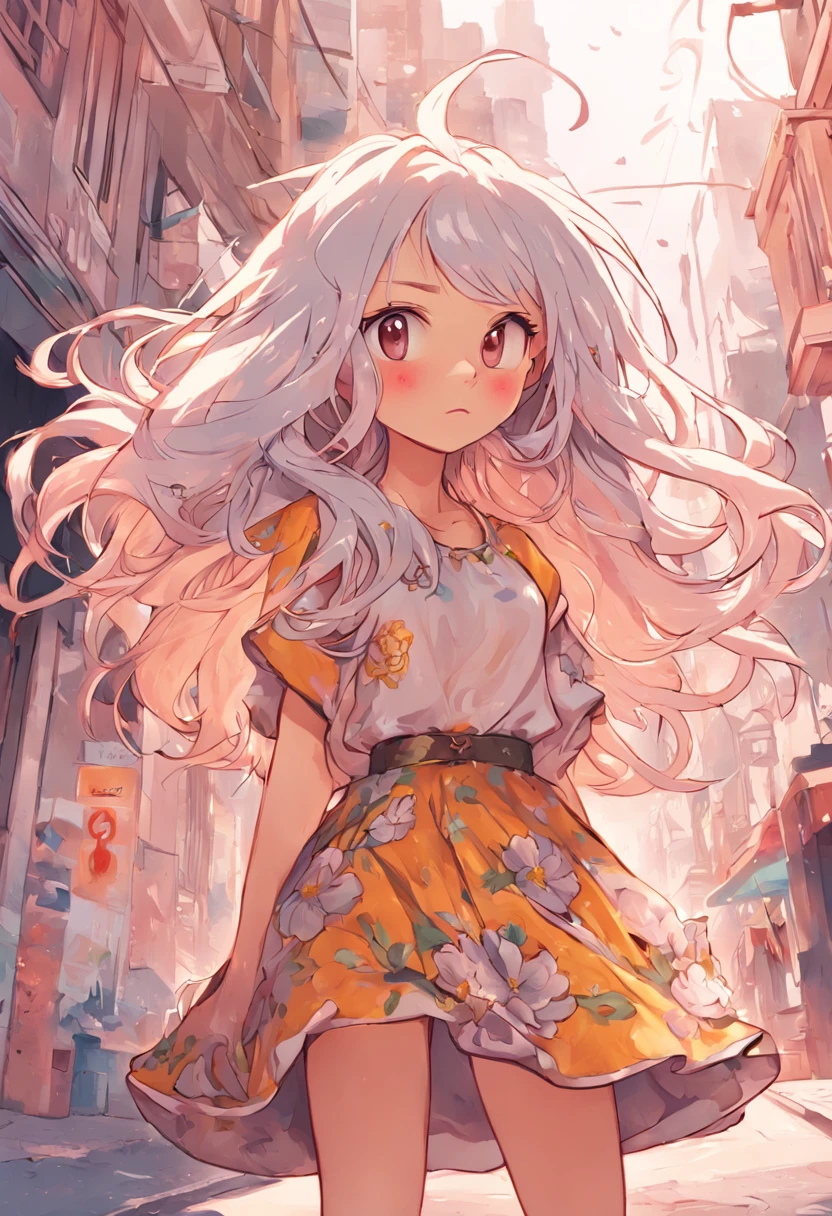 1.25 Pixar style: 1.25 Africa: 2.40 (((soio))) long whitr hair: 2.3, (full bodyesbian: 2.32) Wearing a floral dress and black shoes,, The hair was ruffled by the wind,Bunny ears:1.8,Cartoon sitting on the streets of the city, beautiful detailed digital art, Drawing numbers are cute, Cartoon style illustration, Stylized digital illustration, stunning digital illustration, beautiful digital art, digital cartoon painting art, 3D cartoon digital painting, Beautiful digital illustration, Children's art on the art station, detailed digital illustration, Detailed digital art, Digital illustration, Exquisite digital illustration, 8K, Chibi Digital | | | | | |