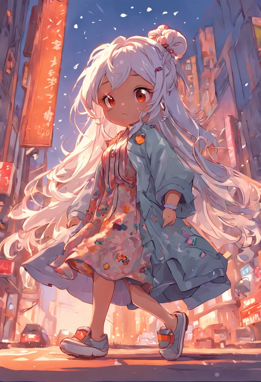 1.25 Pixar style: 1.25 Africa: 2.40 (((soio))) long whitr hair:1, (full bodyesbian: 2.32) Wearing a floral dress and black shoes,, The hair was ruffled by the wind,Bunny ears:1.8,Cartoon sitting on the streets of the city, beautiful detailed digital art, The drawing numbers are lovely, Cartoon style illustration, Stylized digital illustration, stunning digital illustration, beautiful digital art, digital cartoon painting art, 3D cartoon digital painting, Beautiful digital illustration, Children's art on the art station, detailed digital illustration, Detailed digital art, Digital illustration, Exquisite digital illustration, 8K, Chibi Digital | | | | | |