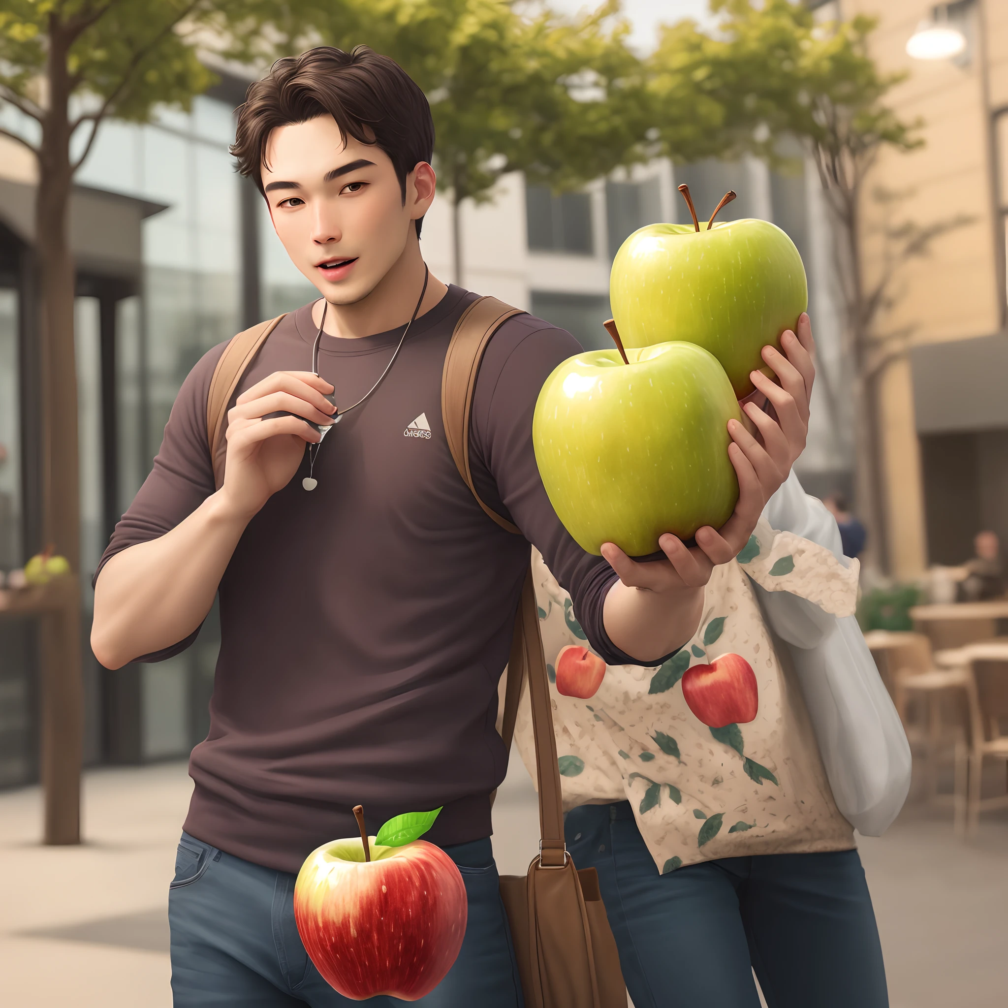 A apple man