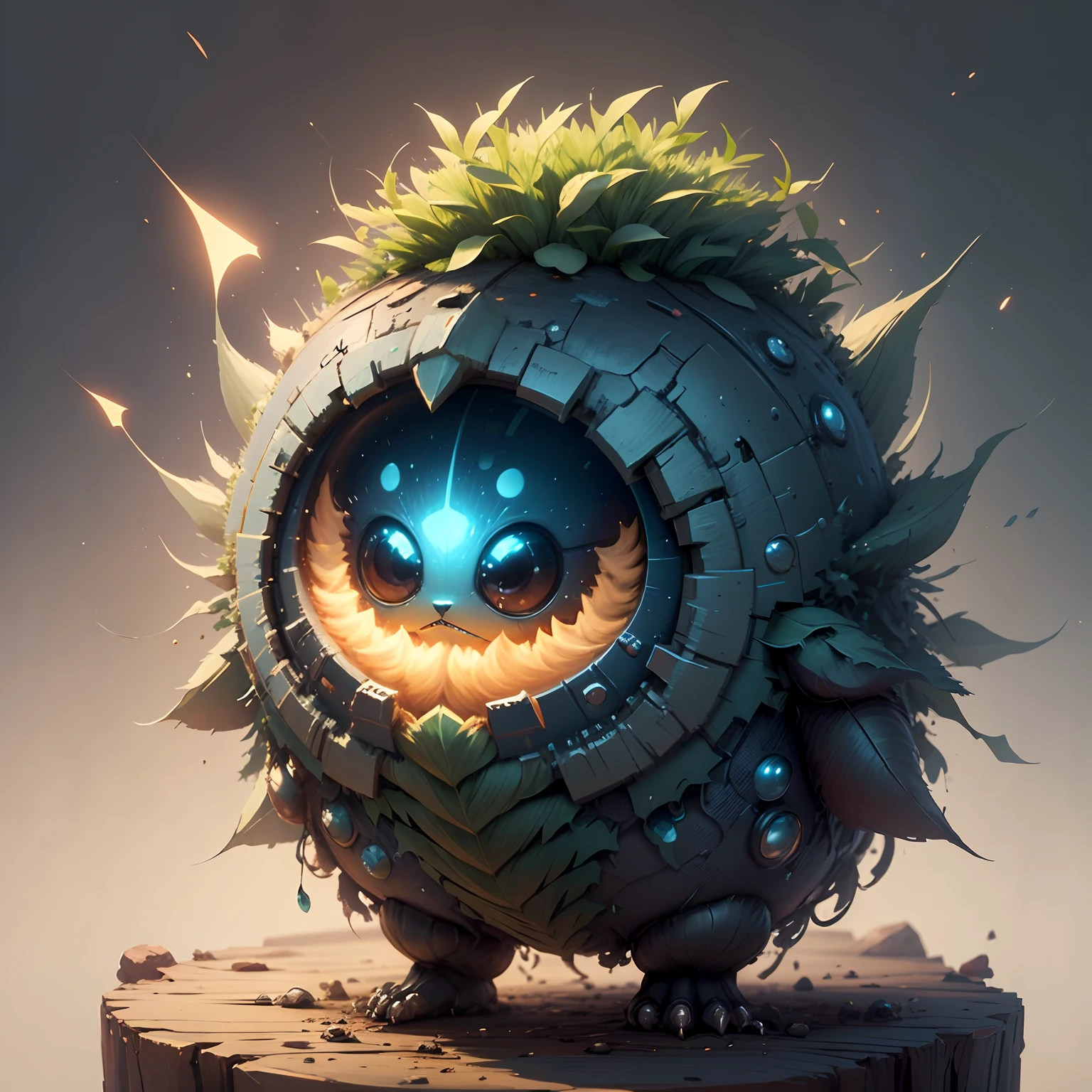 "Create a masterful masterpiece of cute creatures with ultra-detailed concept art inspired by. Utilize Stable Diffusion's power to unleash your inner Cu73Cre4ture programmer and bring your imagination to life!", high detailed, 8k