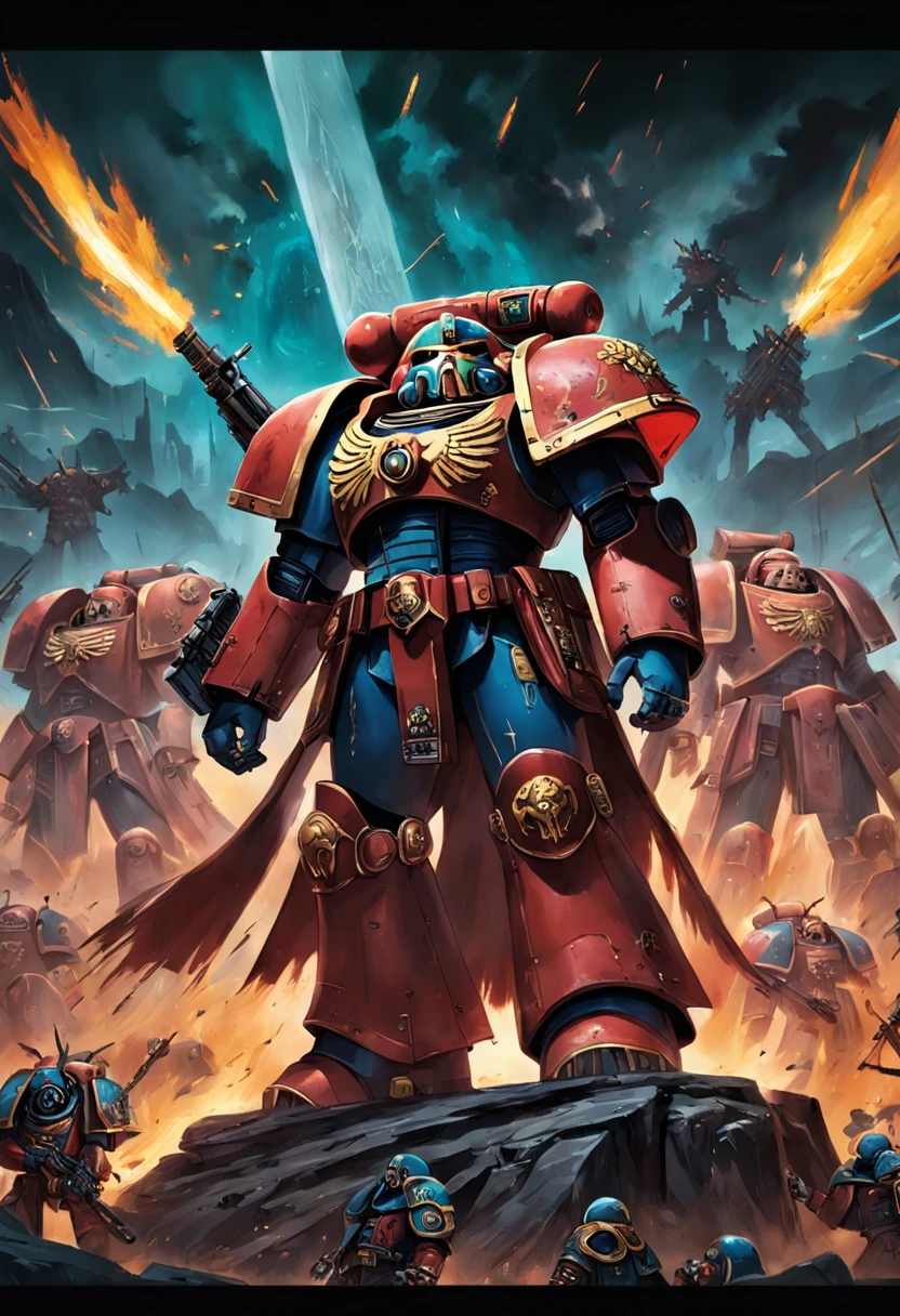 warhammer40k，Kiliman leads the indomitable expedition