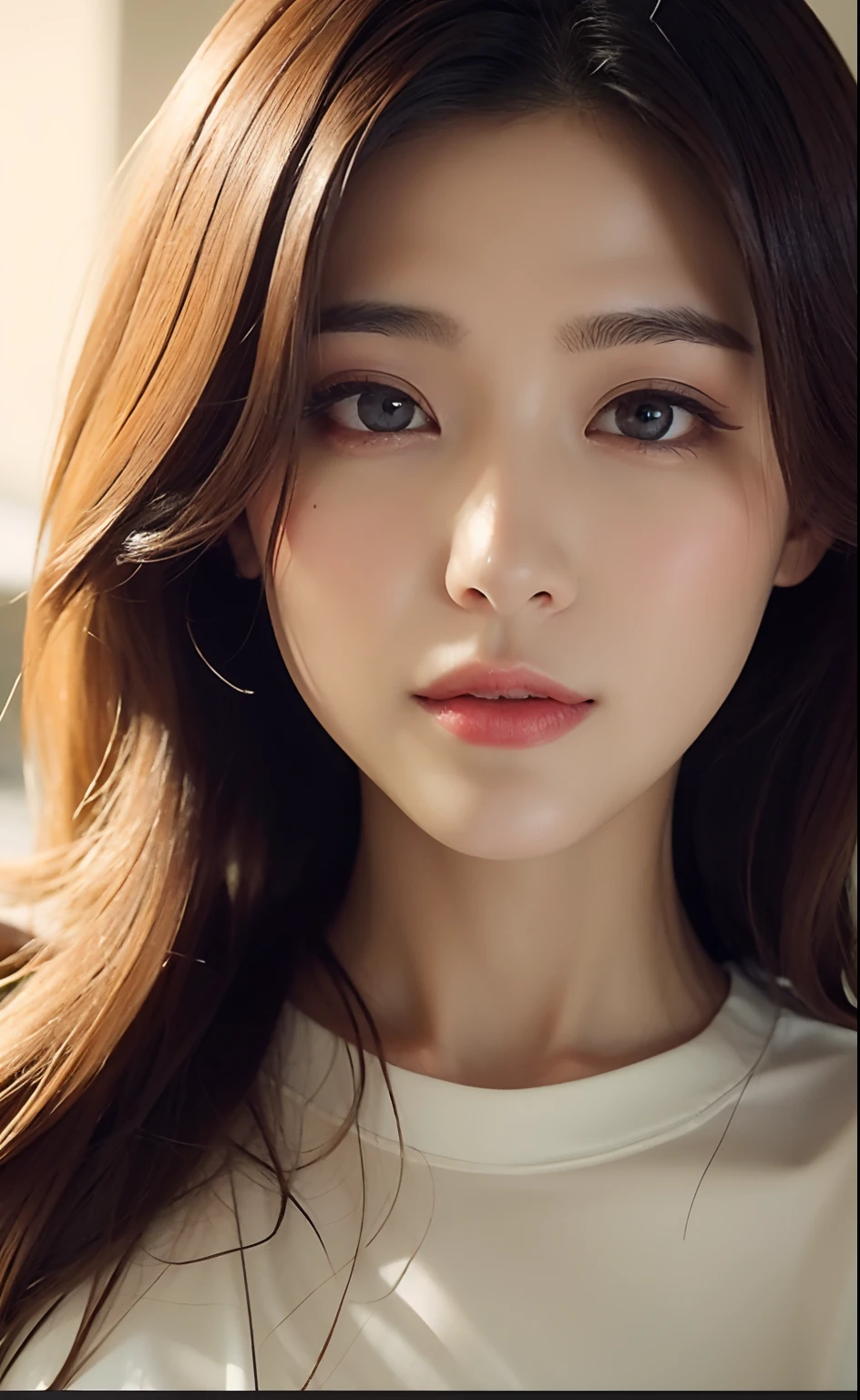 ((Best Definition, 8K, a masterpiece of:1.3)), 1girl huge large breasts, beautiful woman with slender abs:1.3, (casual hairstyle, :1.2), Sexy Dress,Ultra-fine face, A detailed eye, Double eyelidd,Sorrisos,Take a photo with a cute pose,The figures are very bad,small waists,large full breasts,close-up,Close-up breasts,White-skinned,beautiful scenery
