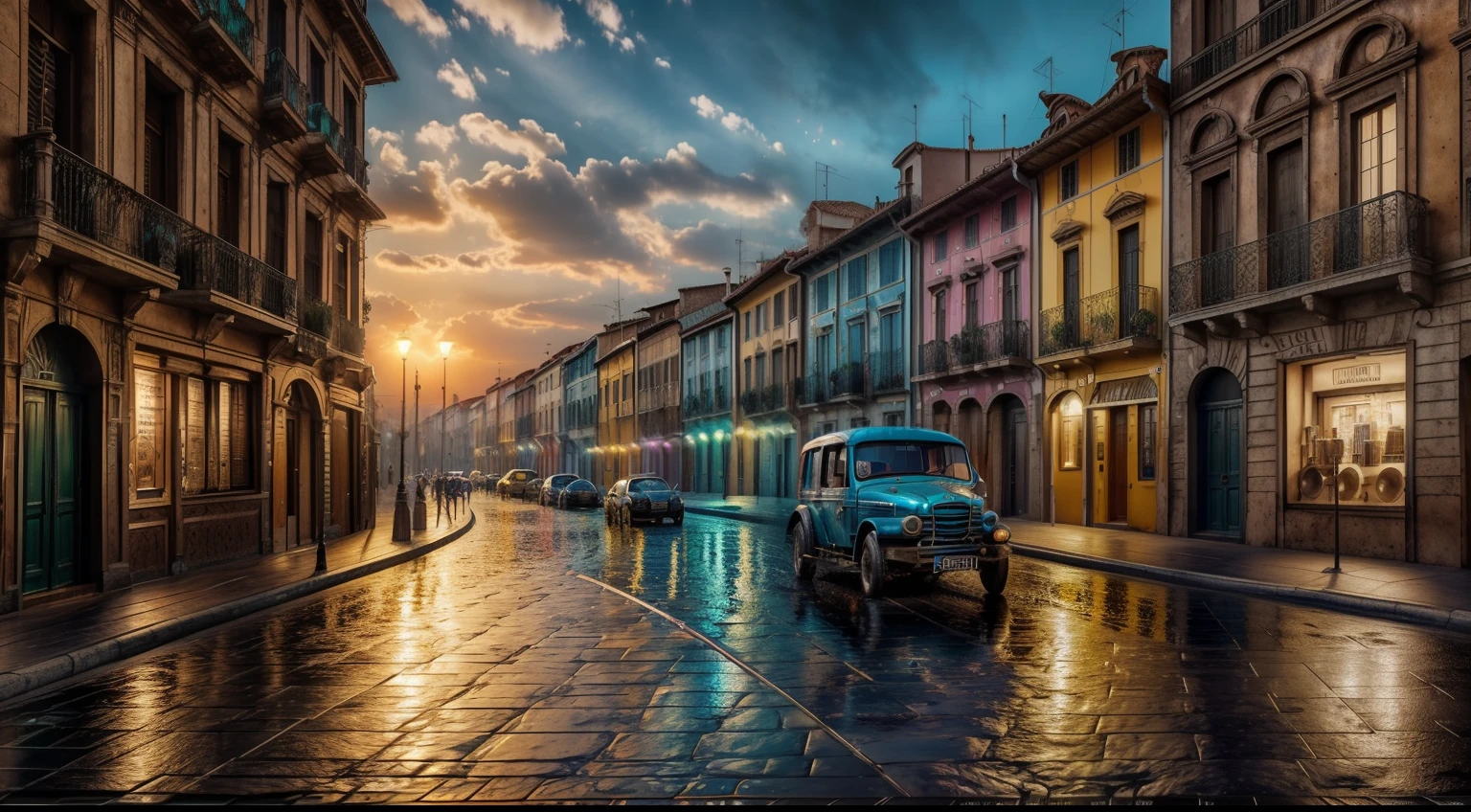 ((Arte de Alberto Severo, con salpicaduras y gotas congeladas multicolores , brillos tornasolados fotografia digital del mecanismo interior de un reloj mecanico a cuerda, engranajes, balancines, ruedas dentadas, antiguo )), (digital photography ,cinematic lighting gran acercamiento , ), Trabajo hiperrealista, efectos 3D, Ultra HD, obra de arte magistral ,16k Arte digital 4K altamente detallado, Pintura digital intrincada, Arte digital detallado 4K,Esta cautivadora pantalla, skillfully crafted with the animation capabilities of Cinema 4D, Bring liquid droplets to life in a symphony of textures and colors. The final composition, Enriched with gamma correction and tone mapping techniques, reflects the unique artistic styles of Alberto Severo