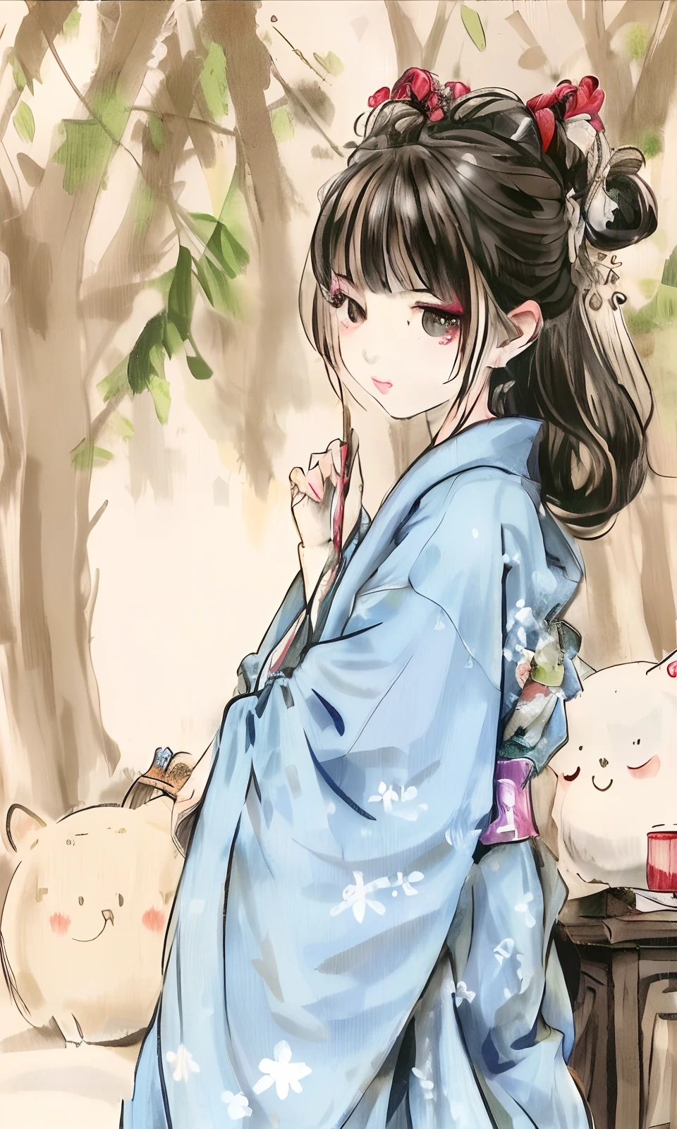 female
1. **tea ceremony（Sayō）**: Through the tea ceremony、It is a traditional ritual of Japan in pursuit of aesthetic values and peace of mind.。Mainly held in tea houses、A comfortable environment and meticulous manners are important.。

2. **kimono（Kimono）**: Kimono is a traditional costume of Japan、It is characterized by rich colors and patterns。Different types of kimonos are worn according to the season and occasions、It expresses the aesthetic sense of Japan。

3. **kabuki（kabuki）**: Kabuki is a traditional theater of Japan、Brilliant costumes and makeup、It is characterized by a singular acting style。Performances based on historical stories and legends are staged。

4. **And food（Washoku）**: Japanese food is、It is a traditional Japan dish characterized by balanced nutrition and beautiful presentation.。Valuing seasonal ingredients、It is important to enjoy it visually。

5. **bathrobe（Yukata）**: It is a light kimono worn in summer.。Yukata combines coolness and elegance.、It is often seen at events such as summer festivals and fireworks displays.。

Although these are some of the good old cultures of Japan、Each reflects the aesthetics and traditions of the Japan。Sure、There are many more fascinating cultural elements.、If you are interested, we recommend that you take a closer look.。