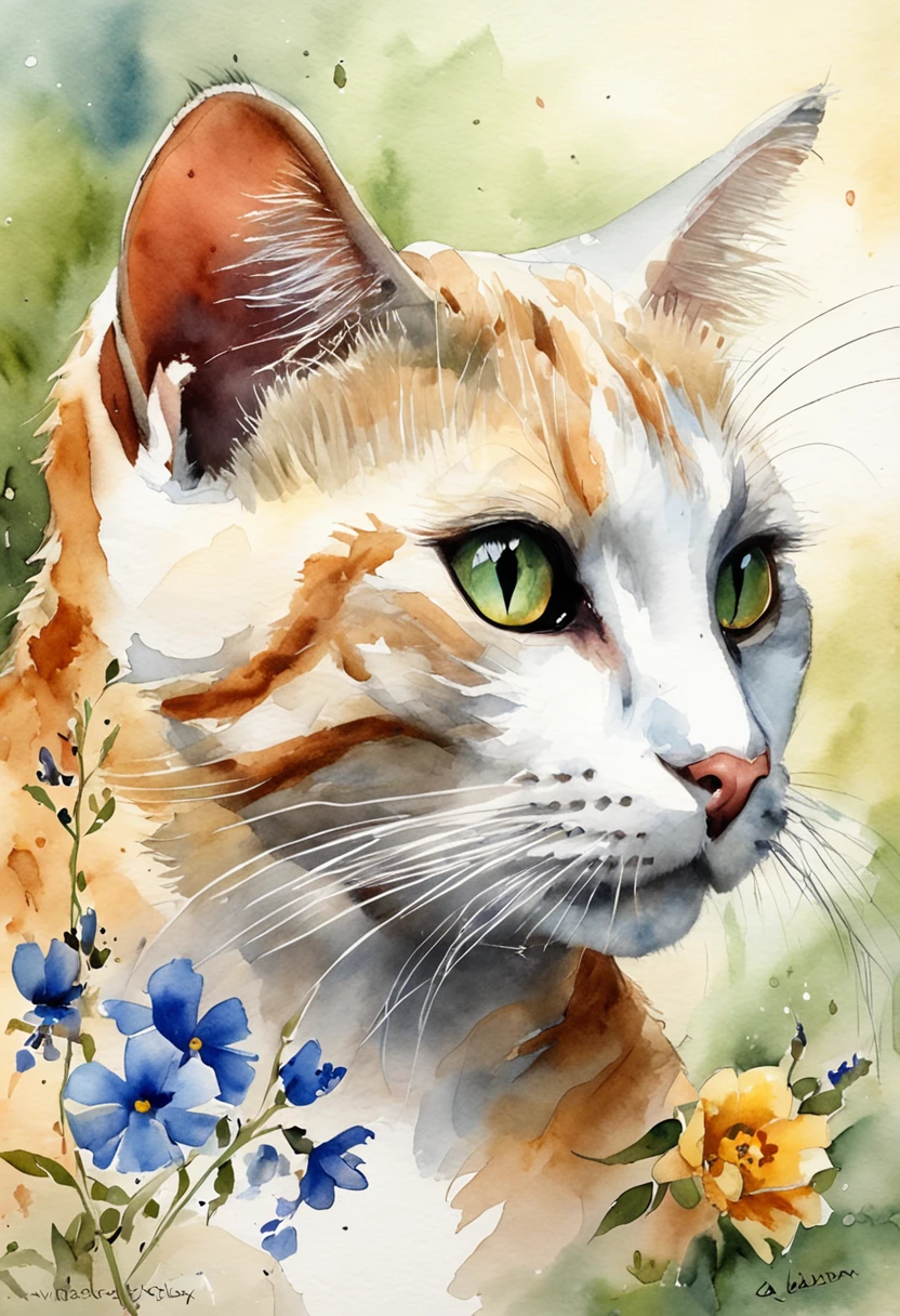 Cats、Beautiful skin、Blue eyes