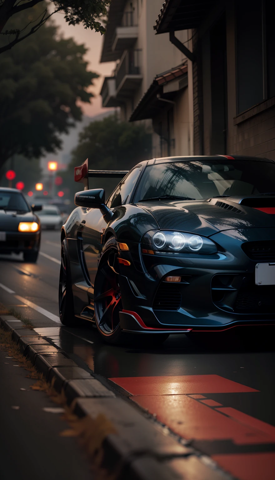 Wallpaper, change background, many car, supra