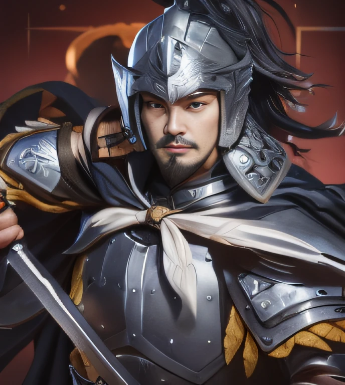 Man in Armor with a Sword