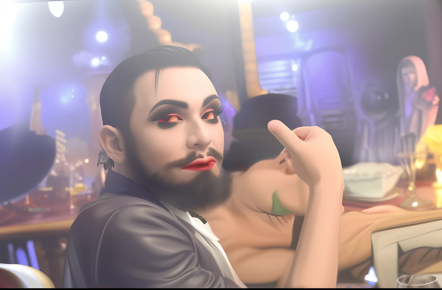 Background boate gay, vampire style