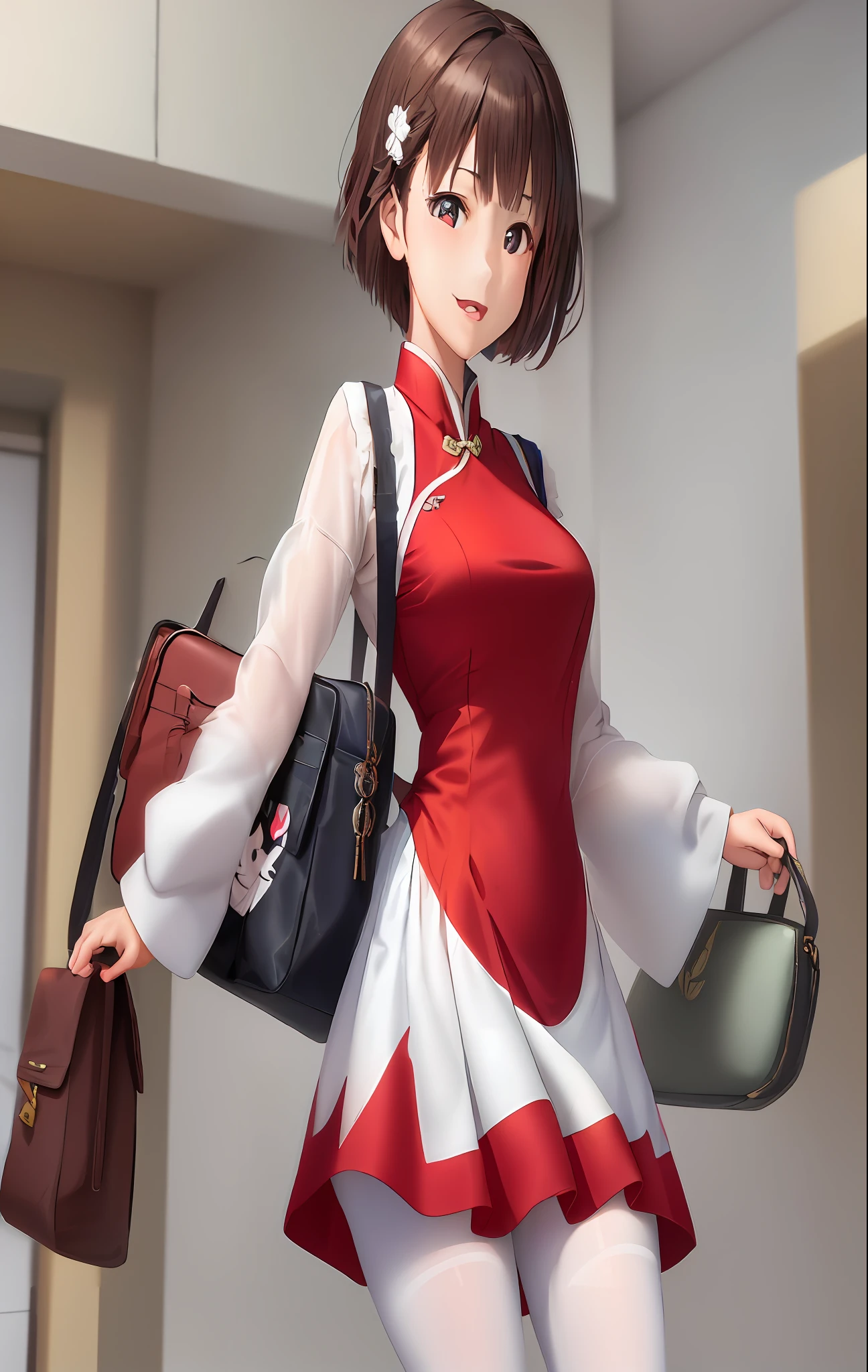 anime girl with blue eyes and a cat ears, Cute anime girl, cute anime catgirl, anime moe art style, anime big breast! 4 k'', anime big breast! 4K, style of anime4 K, anime girl with cat ears, Cute anime, Anime girl, seductive anime girls, Very beautiful anime cat girl, (Anime girl), Soft anime illustration