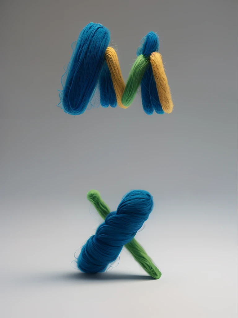 Felt style,adolable,made of wool,Artificial yarn,Light clean background,C4D style,3Drenderingof,