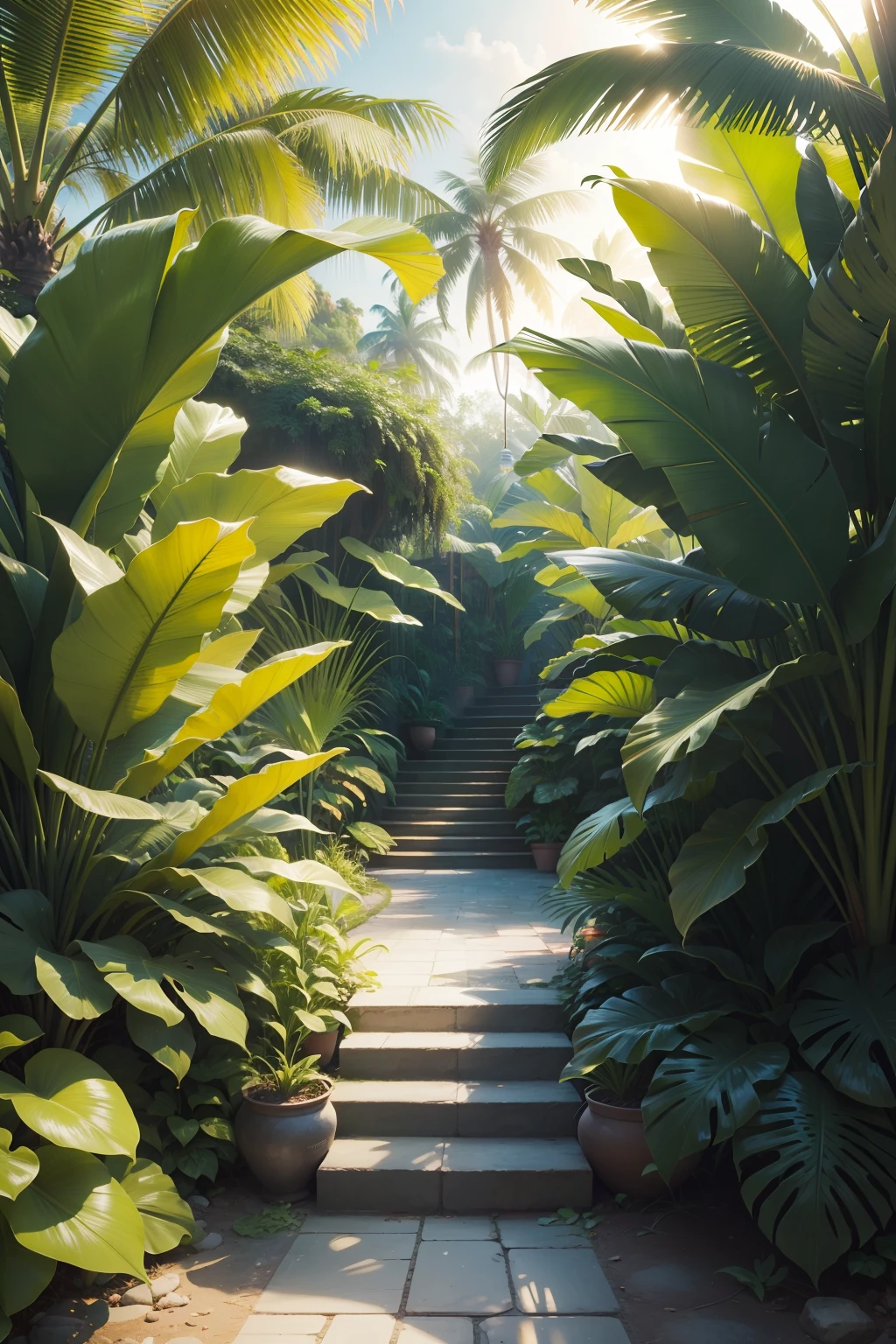 tropical garden