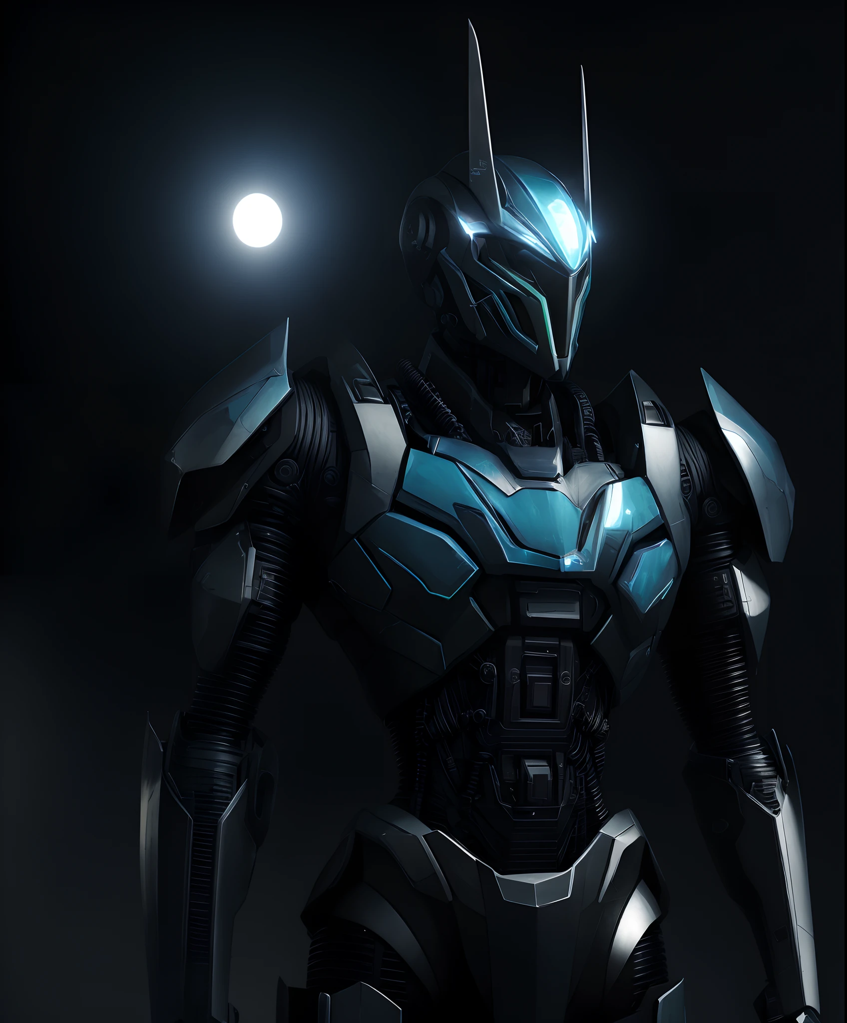white skinned，The upper part of the body，sci-fy，mechs