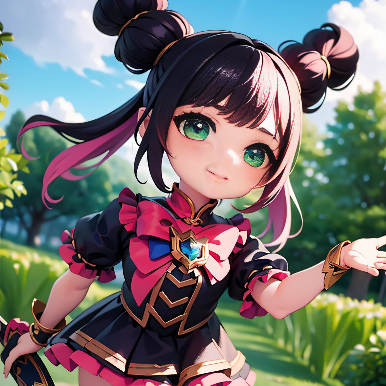 lylia /(Mobile Legend/)，Masterpiece 8k，vred，small ****，extreme hight detail, cute face, cute pose