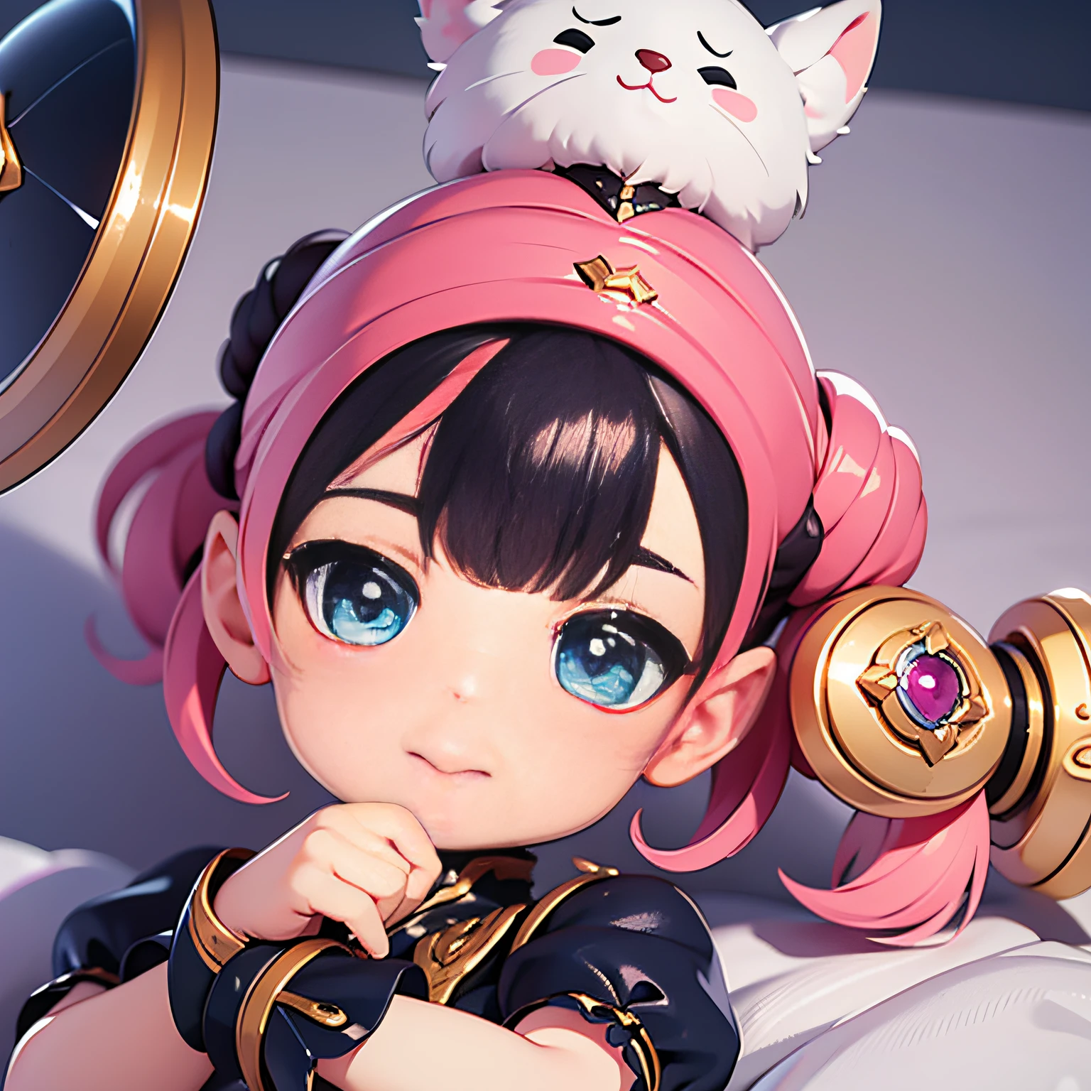 lylia /(Mobile Legend/)，Masterpiece 8k，vred，small ****，extreme hight detail, cute face, cute pose