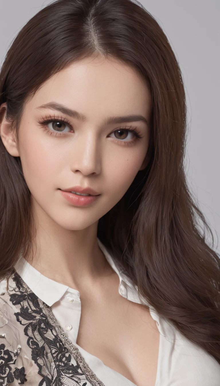 best qualtiy,tmasterpiece,超高分辨率,(photorealestic),(realisticlying:1.4),RAW photogr,1girll,(Full body photo,inside in room,sit on chair,Legs crossed),good-looking face,Slim,Dignified,Small Fresh,(White color blouse,black short skirt),ssmile,cabelos preto e longos,Beautiful hair accessories,Beautiful teenage girl,Detailed scenes, Beautiful digital illustration, the detail,Hyper-detailed, Cinematic quality, (Beauty and aesthetics,big breasts beautiful),correct hand,anatomy correct, ((From below))