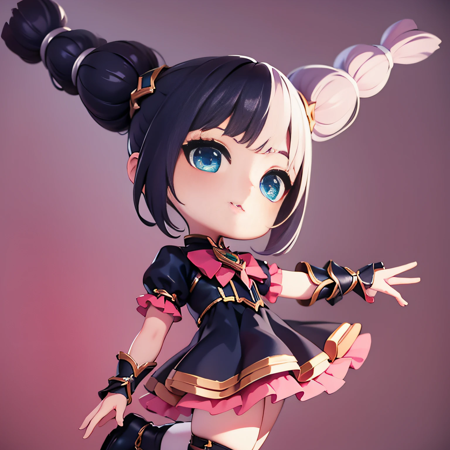 lylia /(Mobile Legend/)，Masterpiece 8k，vred，small ****，extreme hight detail, cute face, cute pose, full body,