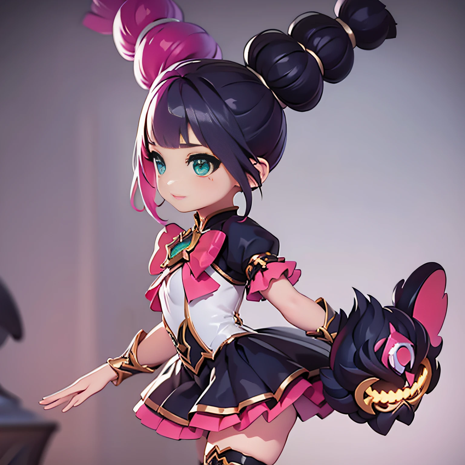 lylia /(Mobile Legend/)，Masterpiece 8k，vred，small ****，extreme hight detail, cute face, cute pose, full body, piyama suit