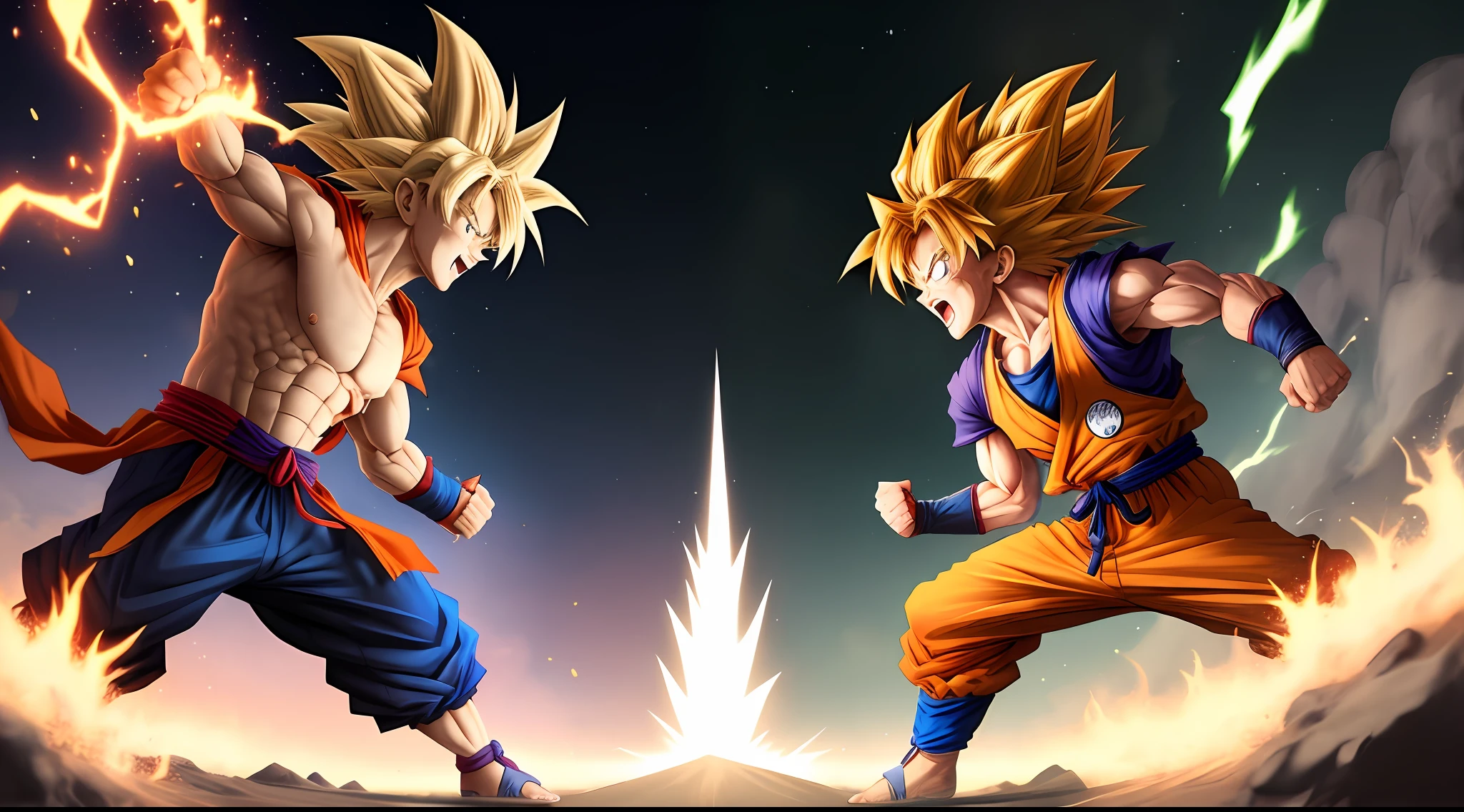 Goku vs Minato