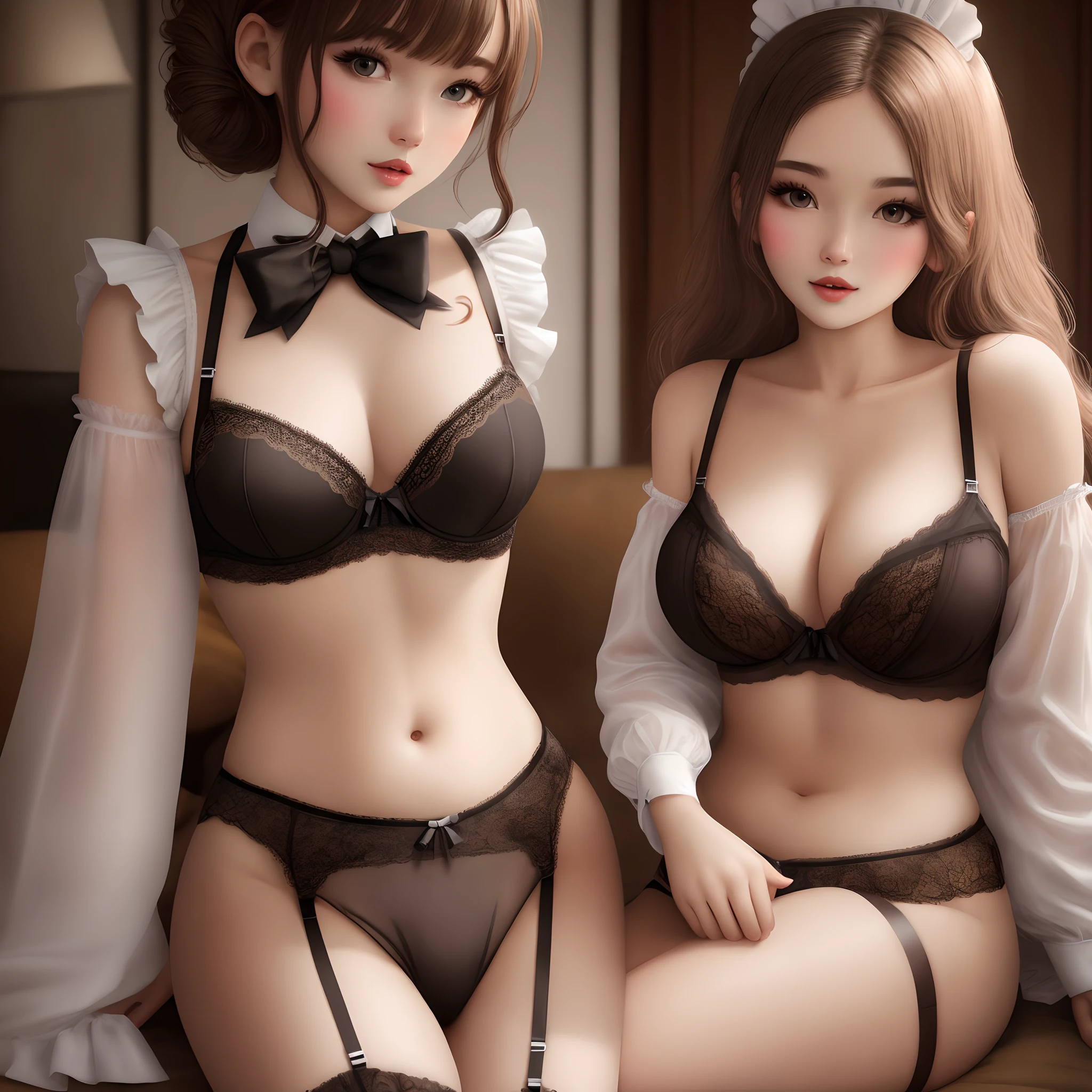 maid realictic lingerie