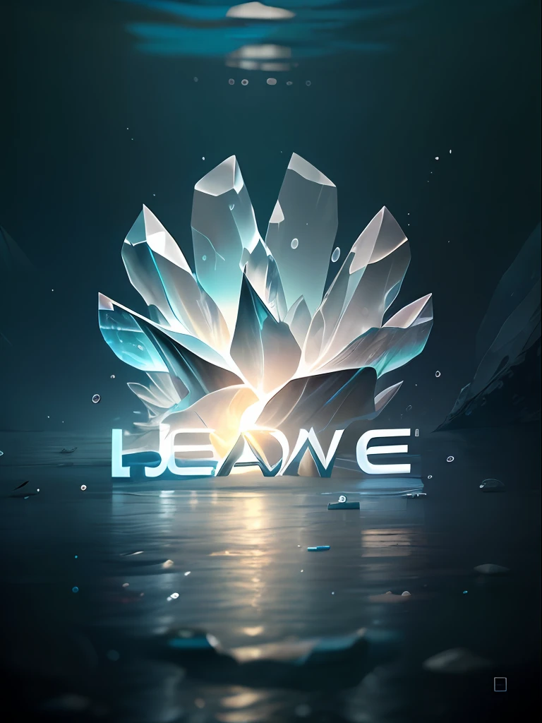 Masterpiece, Best quality, (seabed:1), Ice, Type art, 。.。.。.。.3D,
4K, unreal engine 5 render,
Film lighting art