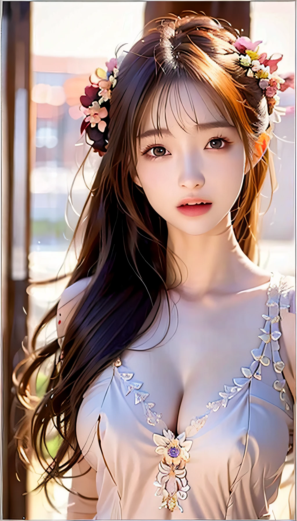masterpiece, best quality, (realistic, photo-realistic:1.37), 8k, an extremely delicate and beautiful, amazing, finely detail, official art, absurdres, incredibly absurdres, huge filesize, ultra-detailed, extremely detailed, beautiful detailed girl, 1girl, (perfect female figure), full body, middle breasts,