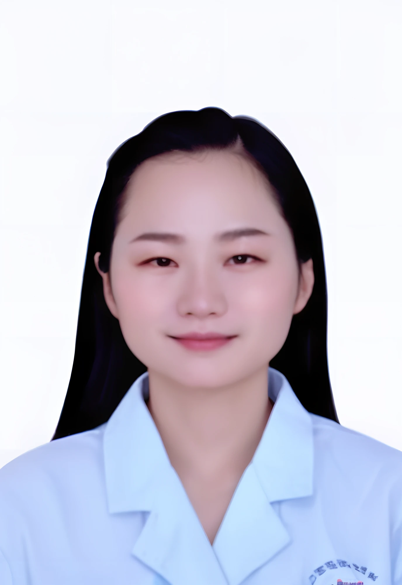Close-up of a woman in a lab coat posing for a photo, xintong chen, wenfei ye, Zhang Pengzhen, xision wu, nivanh chanthara, zhelong xu, chengyou liu, Yun Ling, Lin Qifeng, Wang Qichao, wei wang, mingchen shen, Li Zixin, jinyiwei