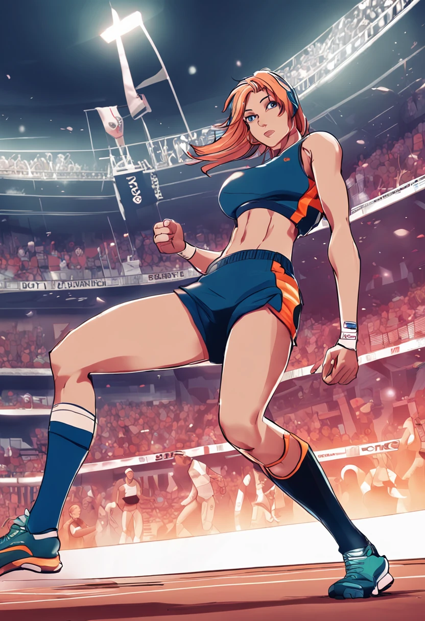 hot anime girl athletes