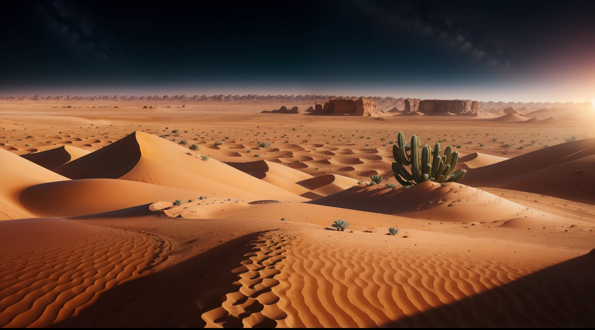 oasis in the desert