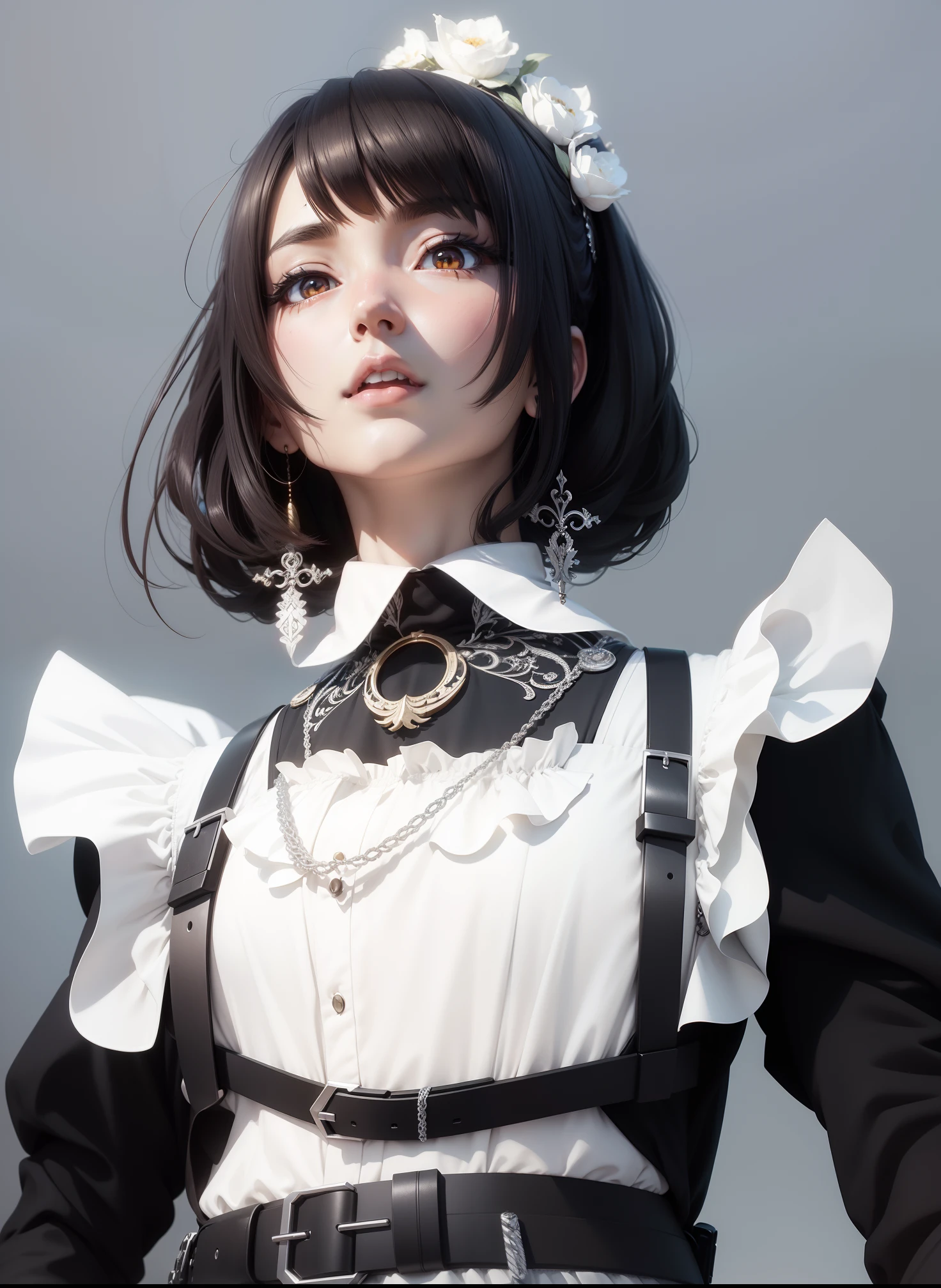 in anime style, higly detailed, hiquality, 8K render