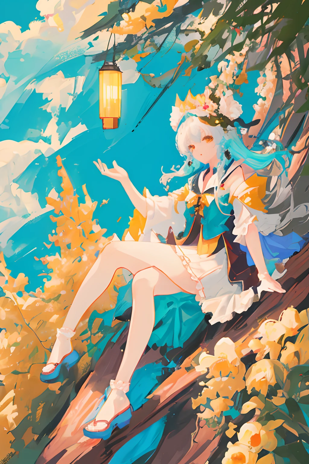 hight resolution、original、highly detailed wallpaper、looking at viewert、1girl、独奏、portlate、masterpiece、best qualtiy、
