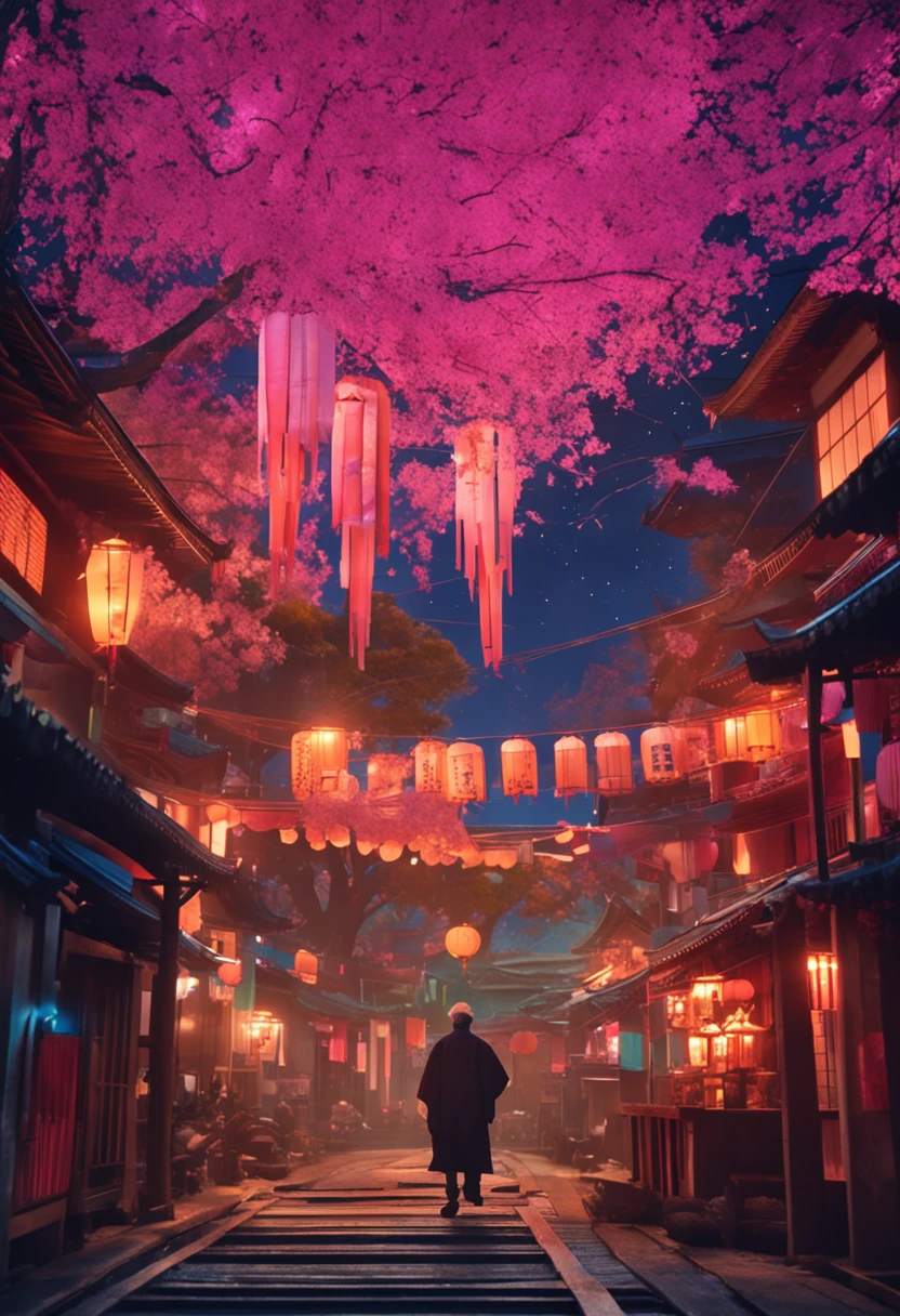 Tanabata greeting card