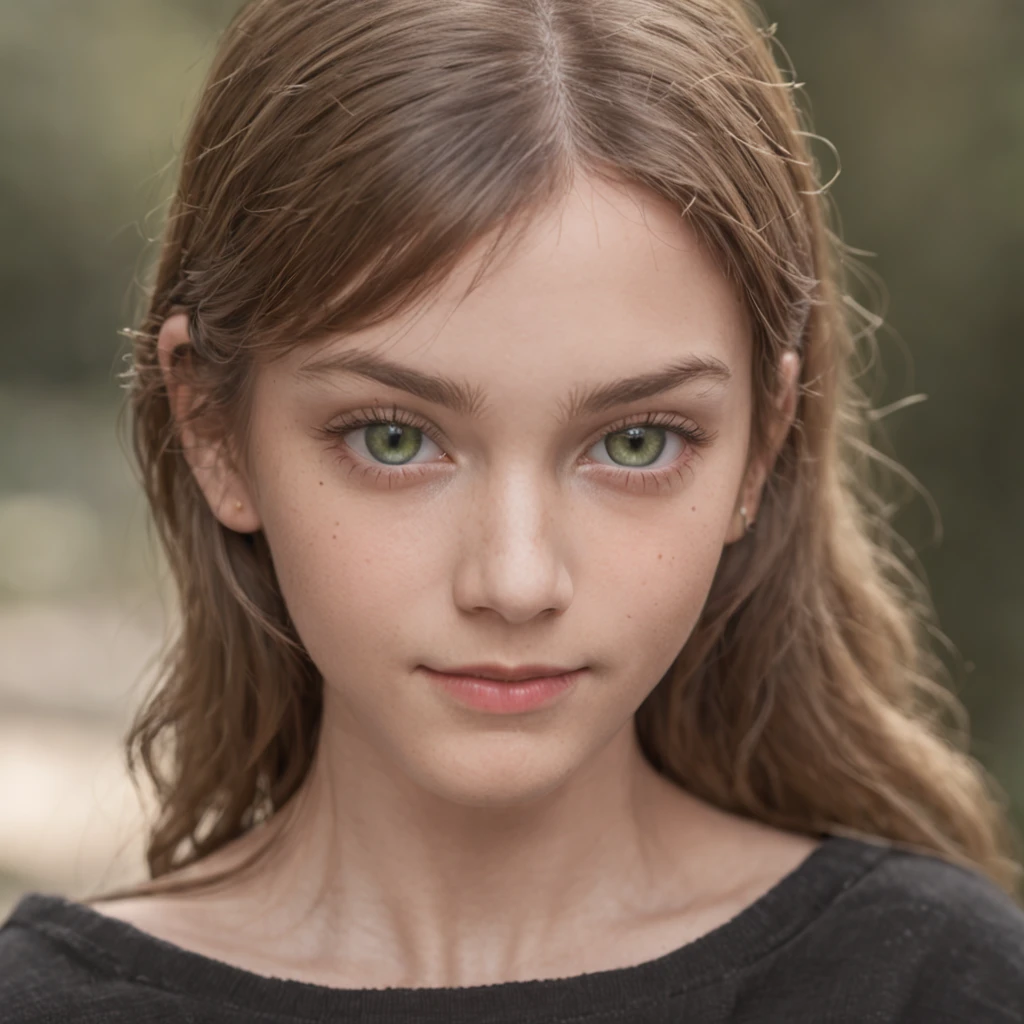 ((photorealism:1.5)), ((hyperrealistic:1.5)), (masterpiece:1.2), (best quality:1), skin texture, smooth, ((ultra detailed face and eyes:1.5)), 1 Boy, 14 years old, dark blonde hair, green eyes, (smile:0.8), cute face