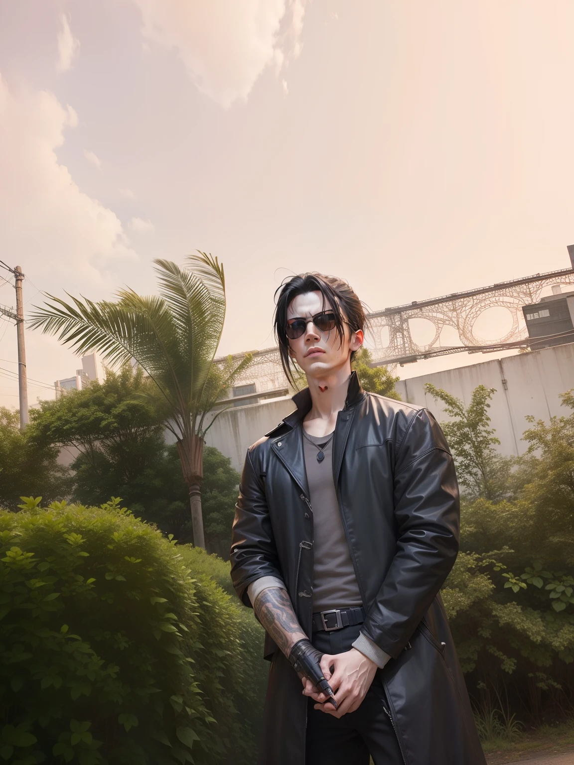 Turn into Neo from The Matrix