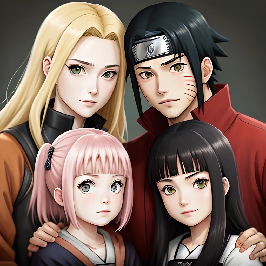 Naruto family portrait