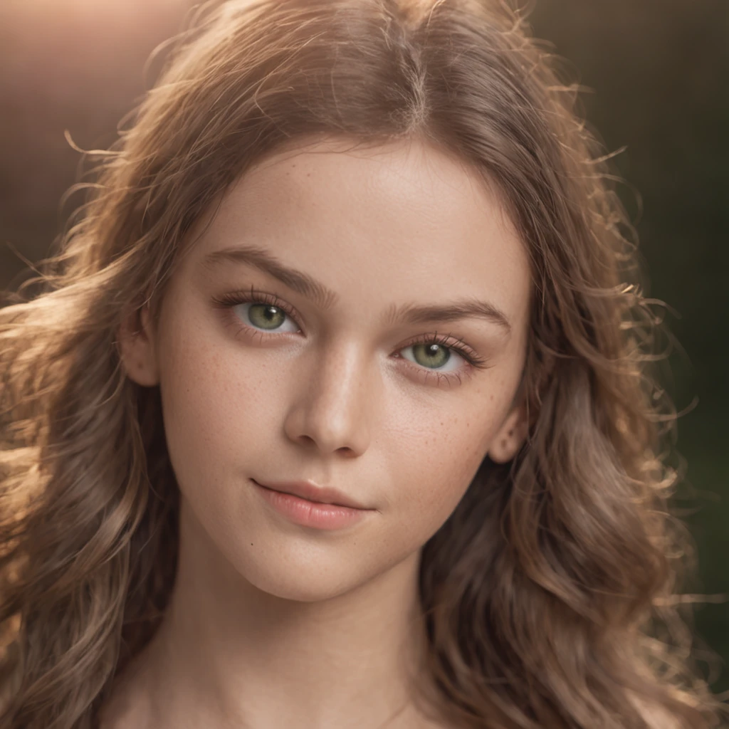 ((photorealism:1.5)), ((hyperrealistic:1.5)), (masterpiece:1.2), (best quality:1), skin texture, smooth, ((ultra detailed face and eyes:1.5)), ((Boy:1.5)), Boy, 14 years old, dark blonde hair, green eyes, (smile:0.8), cute face