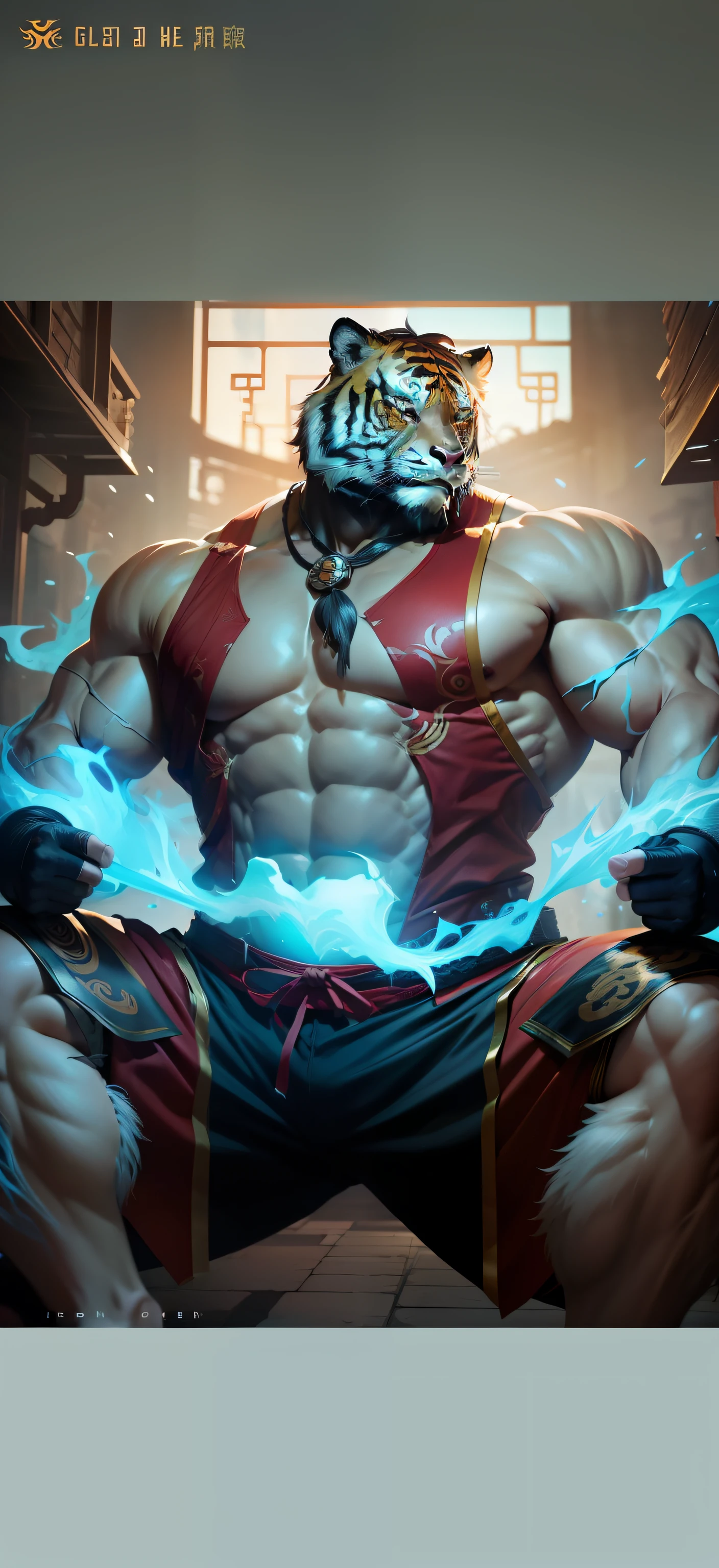 nsfw, (High resolution, best quality, masterpiece, high detailed),
image of King from Tekken, king_tekken7, wrestling outfit, muscular male, muscular, (Big penis, Large penis:1.2),
((((Sweaty)))), ((angry)), ((blush)), (Tentacle bondage, tentacle bdsm, Tentacle:1.7)
tentacles, bound, restrained, (bound wrists by tentacles, bound torso by tentacles, hanging), lying,