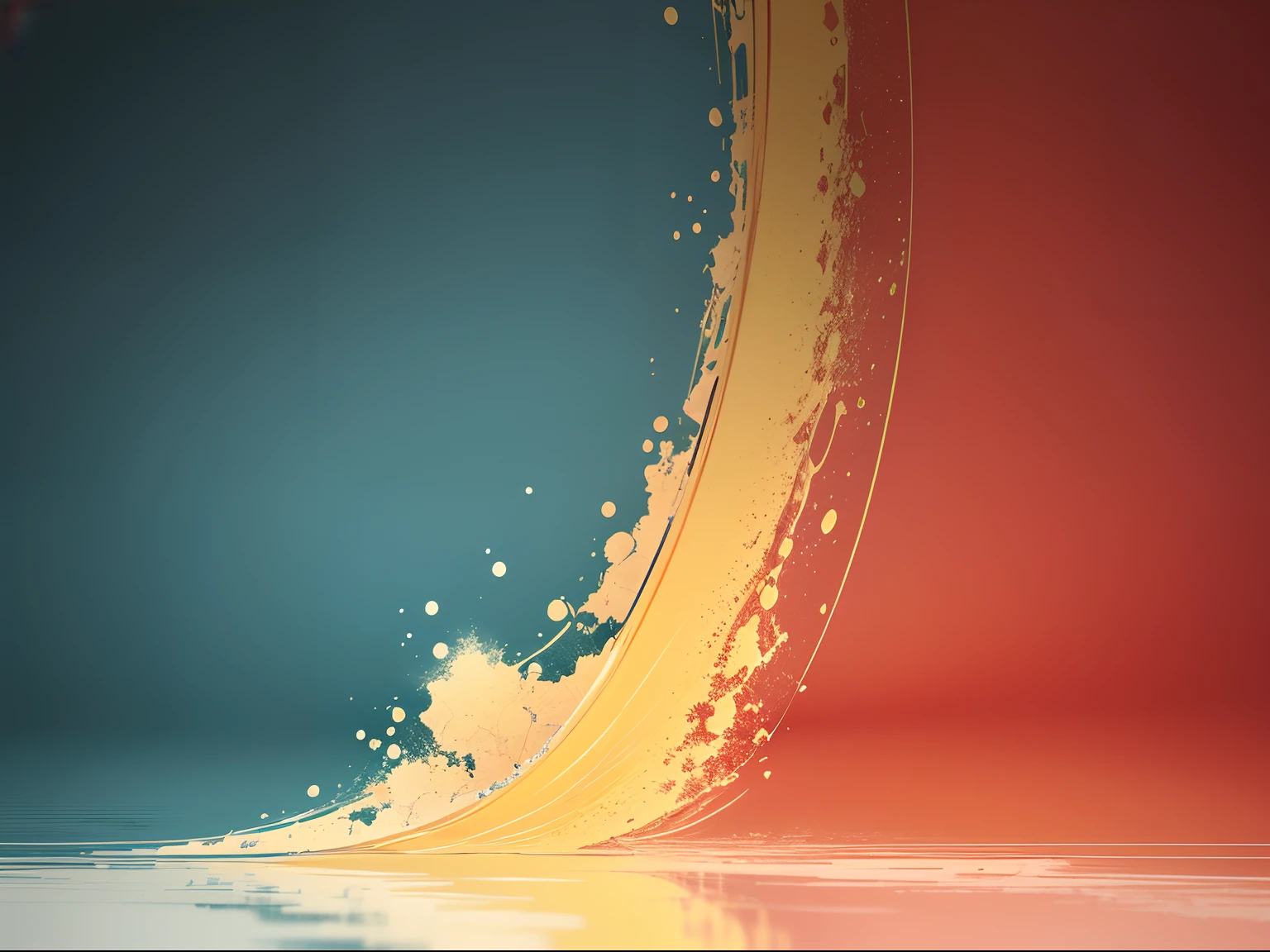 a yellow-golden blue-white red wallpaper
