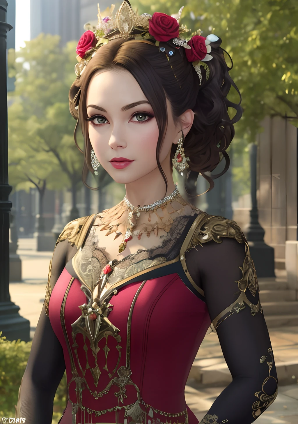 one female