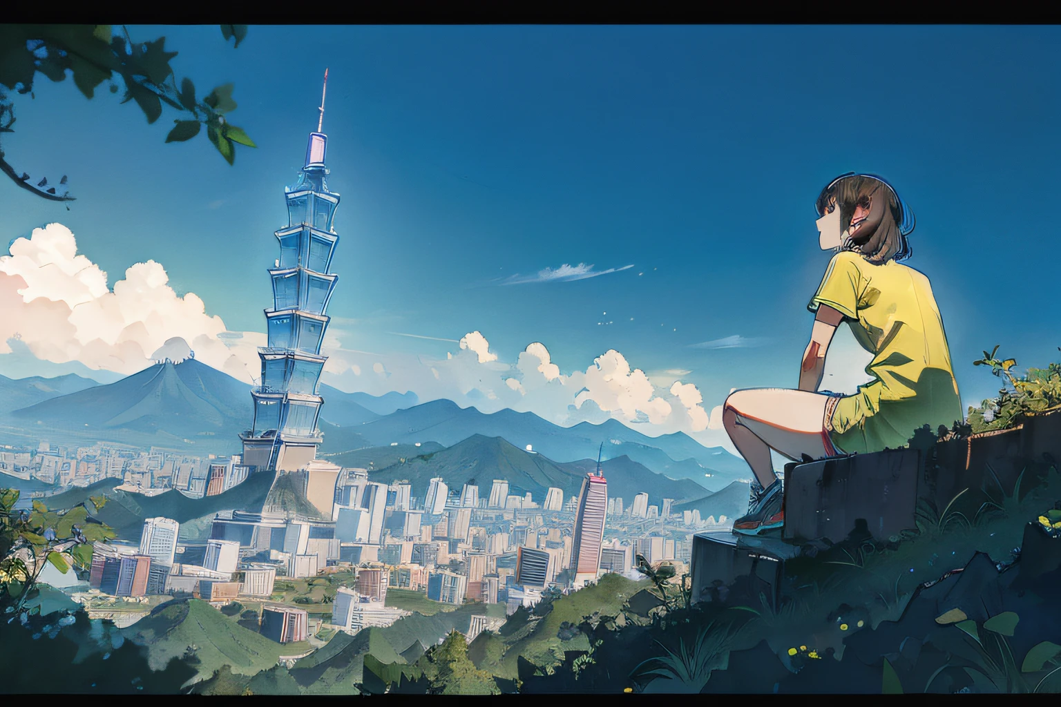 taipei 101, beautiful scenery, taiwan