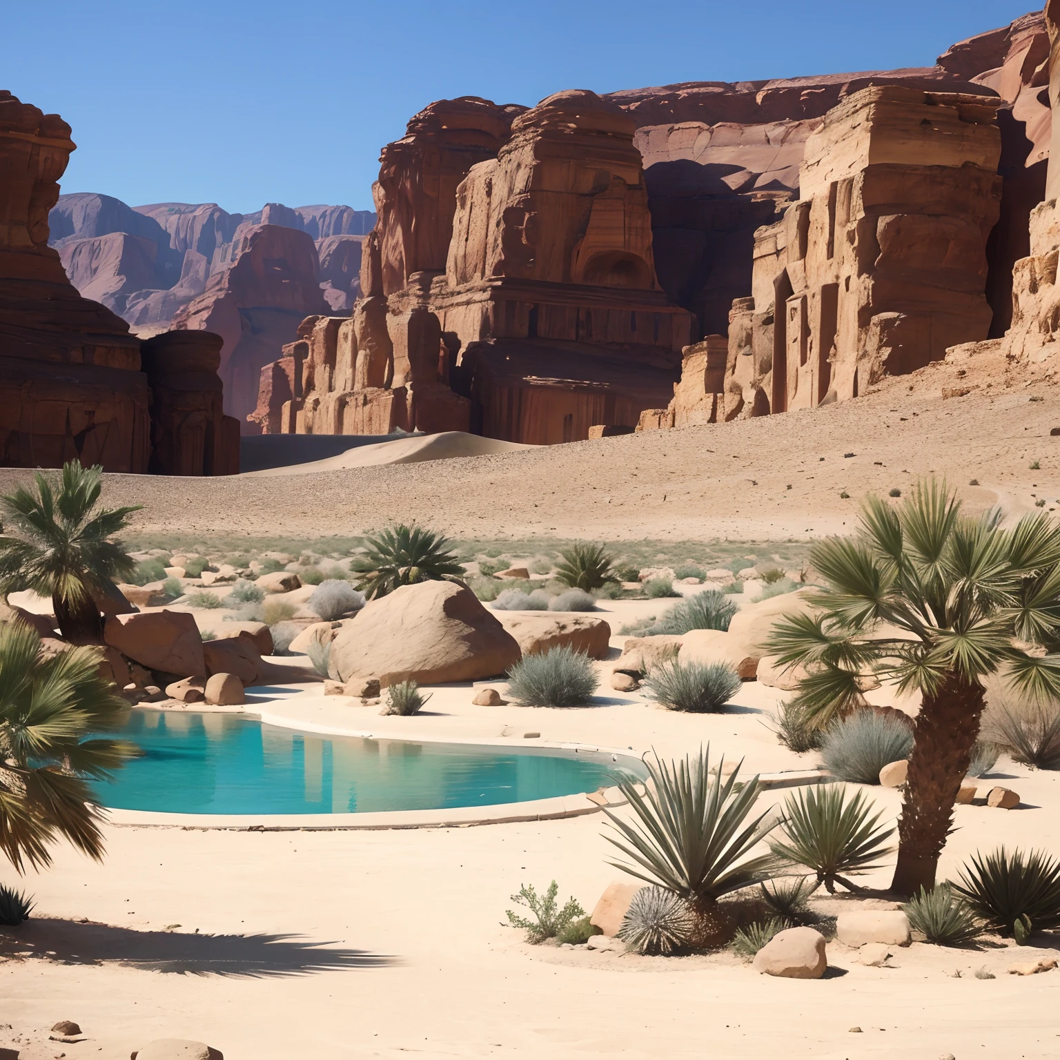 Desert oasis --auto