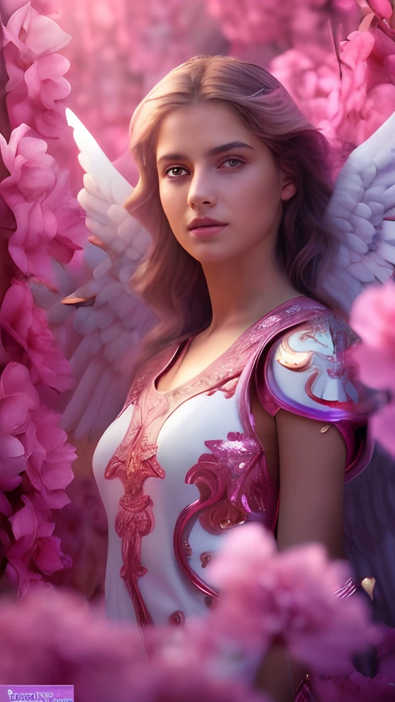 (((Holy GUARDIAN ANGEL. 19 years old))) ((( Con una cara seria y piadosa. Con una mirada dulce y tierna))) (obra maestra, calidad superior, mejor calidad, arte oficial, beautiful and aesthetic: 1.2), (1girl), extremadamente detallado, (Arte fractal: 1.3), colorido, highest detailed, Cara perfecta, parte superior del cuerpo, HDR, (orando: 1.3), (golden lines of white coat: 1.2), galaxia, (rayas de luz), eye-catching visuals, (dynamic stripes, senderos luminosos: 1.2), colores vibrantes,