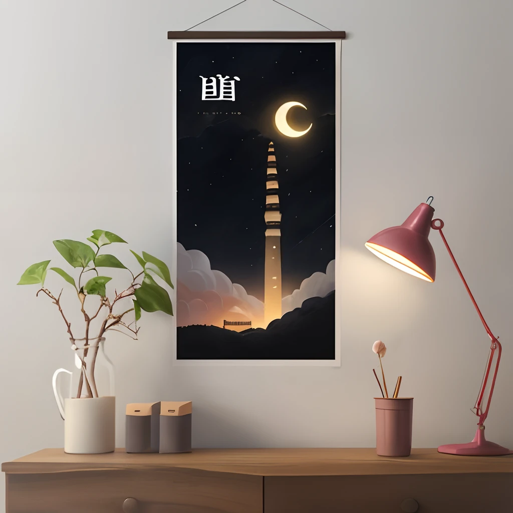 Tanabata poster,National style,Minimalist