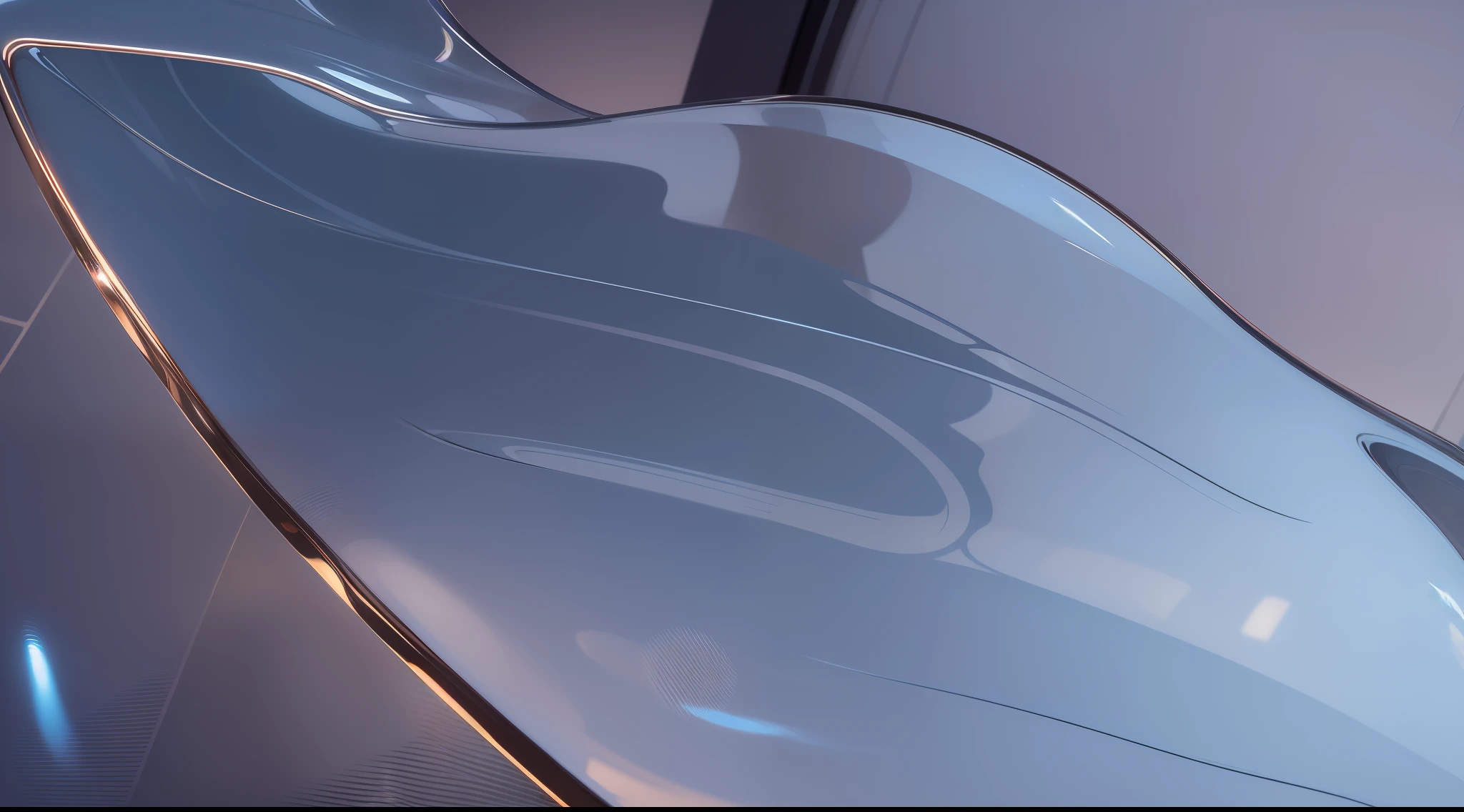 crisp smooth lines, smooth curvature design, smooth curvilinear design, clear curvy details, crisp smooth clean lines, smooth curvatures, opaque glass, Smooth curves, 清晰的线条, Glossy surface, Smooth lines, smooth shapes and lines, curves, blue soft details
