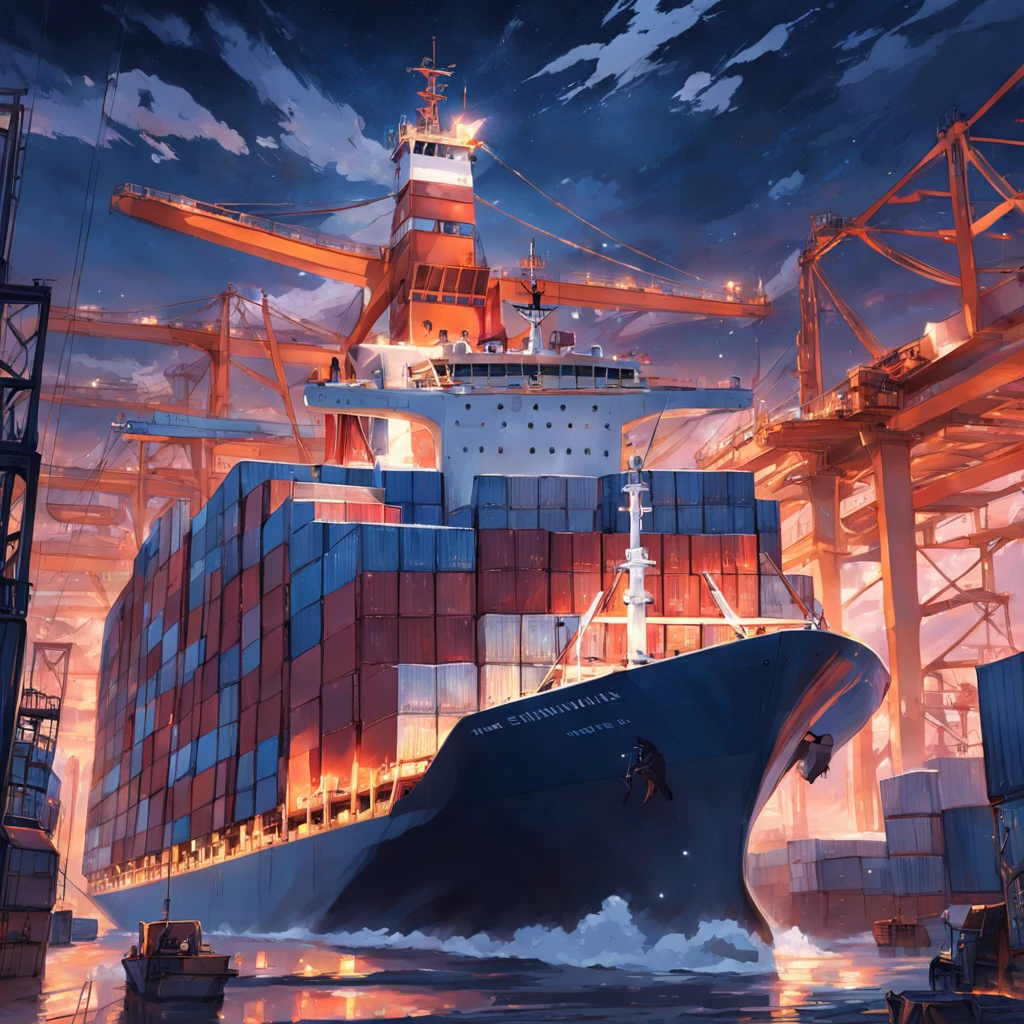 International Shipping Company Decor