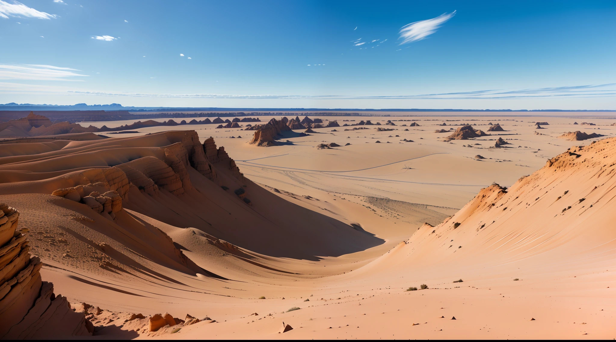 3 d animated movie,Hyper-realistic,Ultra-wide viewing angle,Vast desert,oases,中景 the scene is,super-fine,Detailed pubic hair,stereoscopic perspective,Works of masters,detail in face,super-fine,16K resolution,high qulity,电影灯光,High picture detail,dynamic viewing angle,Detailed pubic hair,Epic shooting,oc rendered